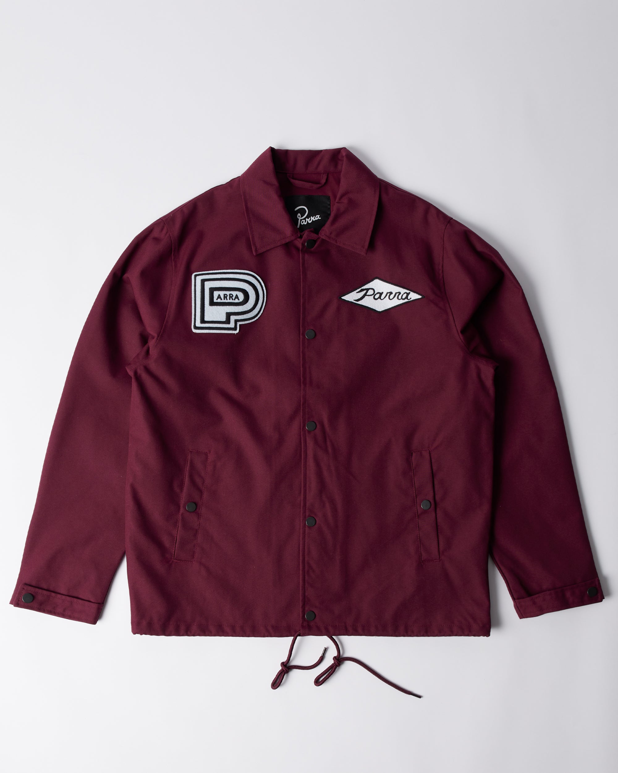 Midnight surprise coach jacket - Burgundy – VERY SPECIAL LA