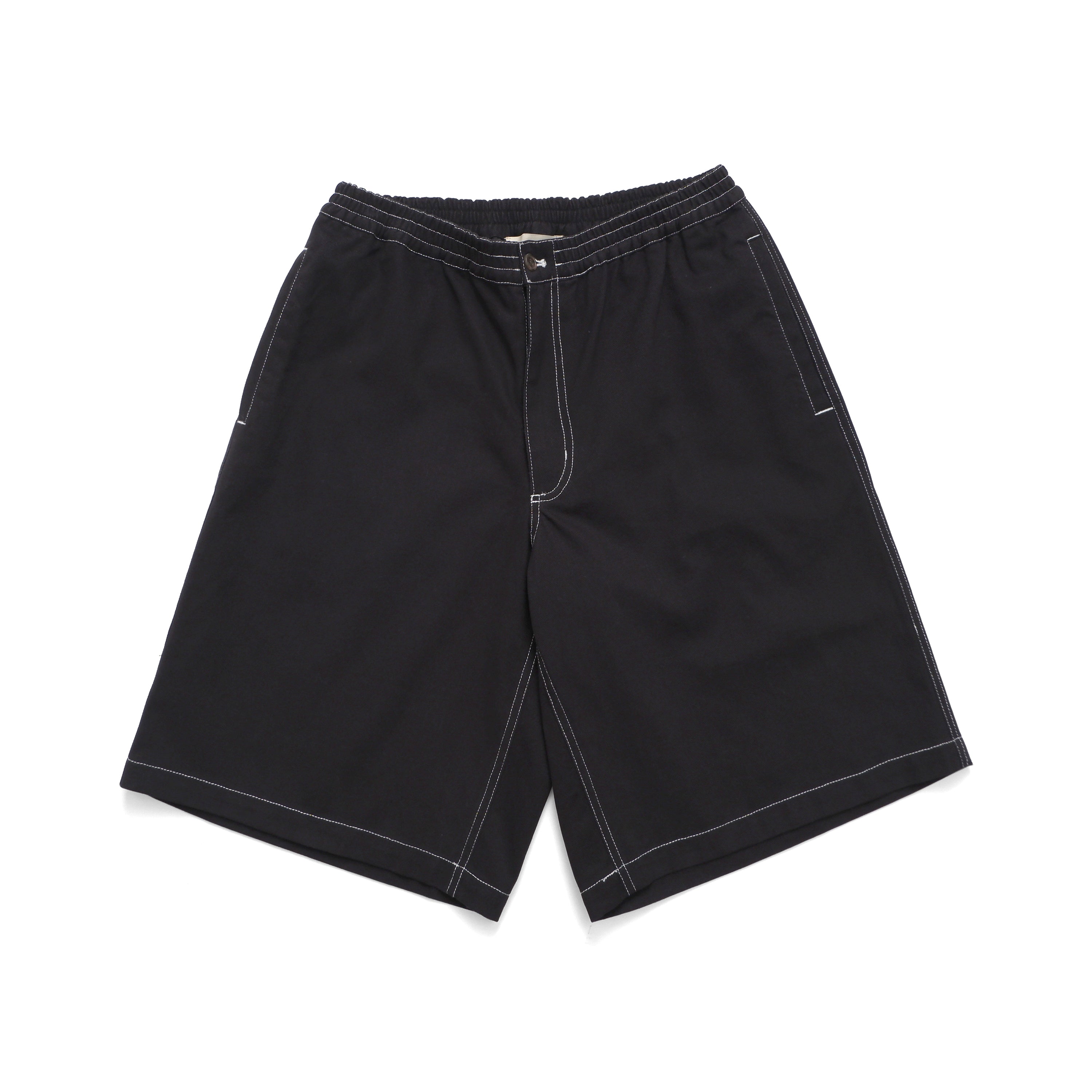 Contrast Stitch Elastic Waist Short – VERY SPECIAL LA