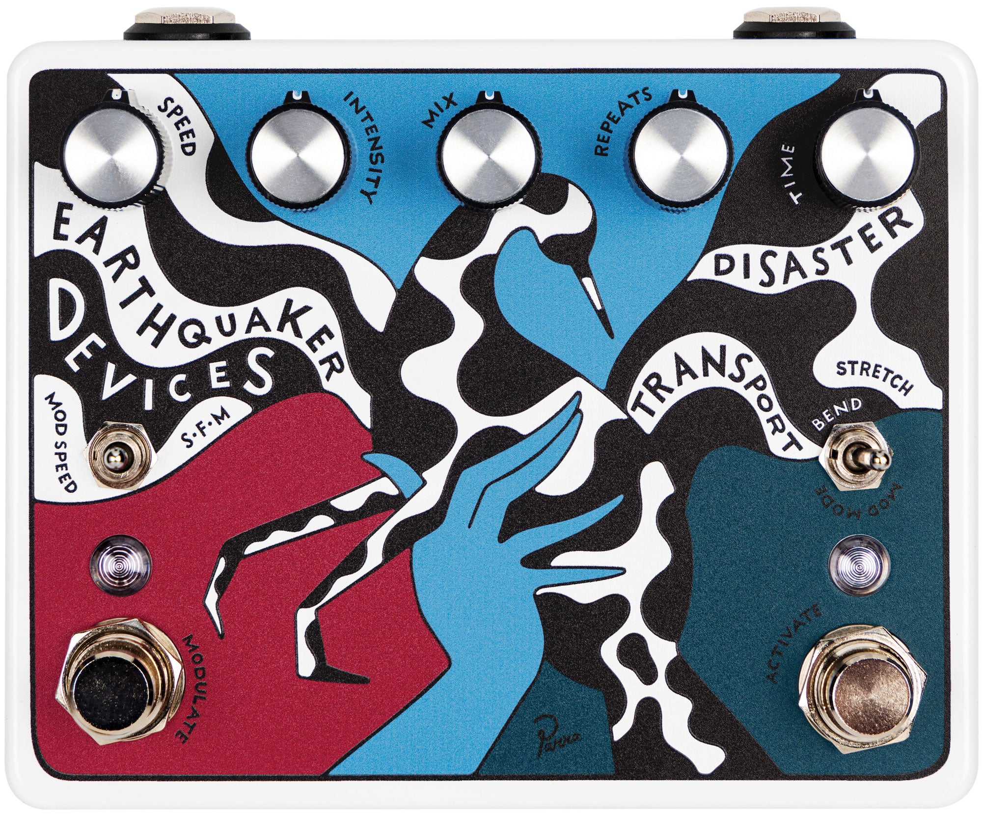 disaster transport pedal By Parra Disaster Transport