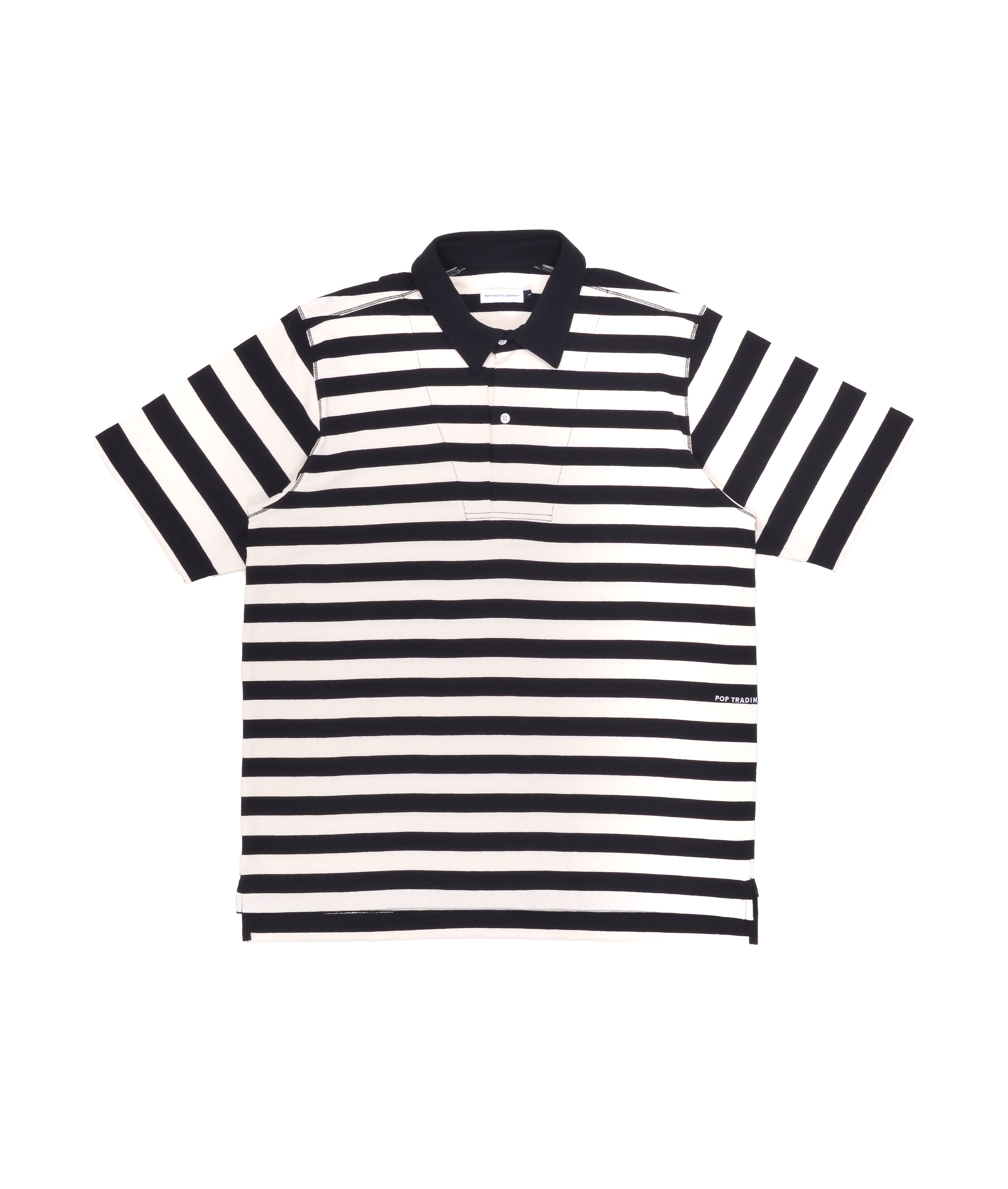 Striped Italo Shirt - Black/Off-White – VERY SPECIAL LA