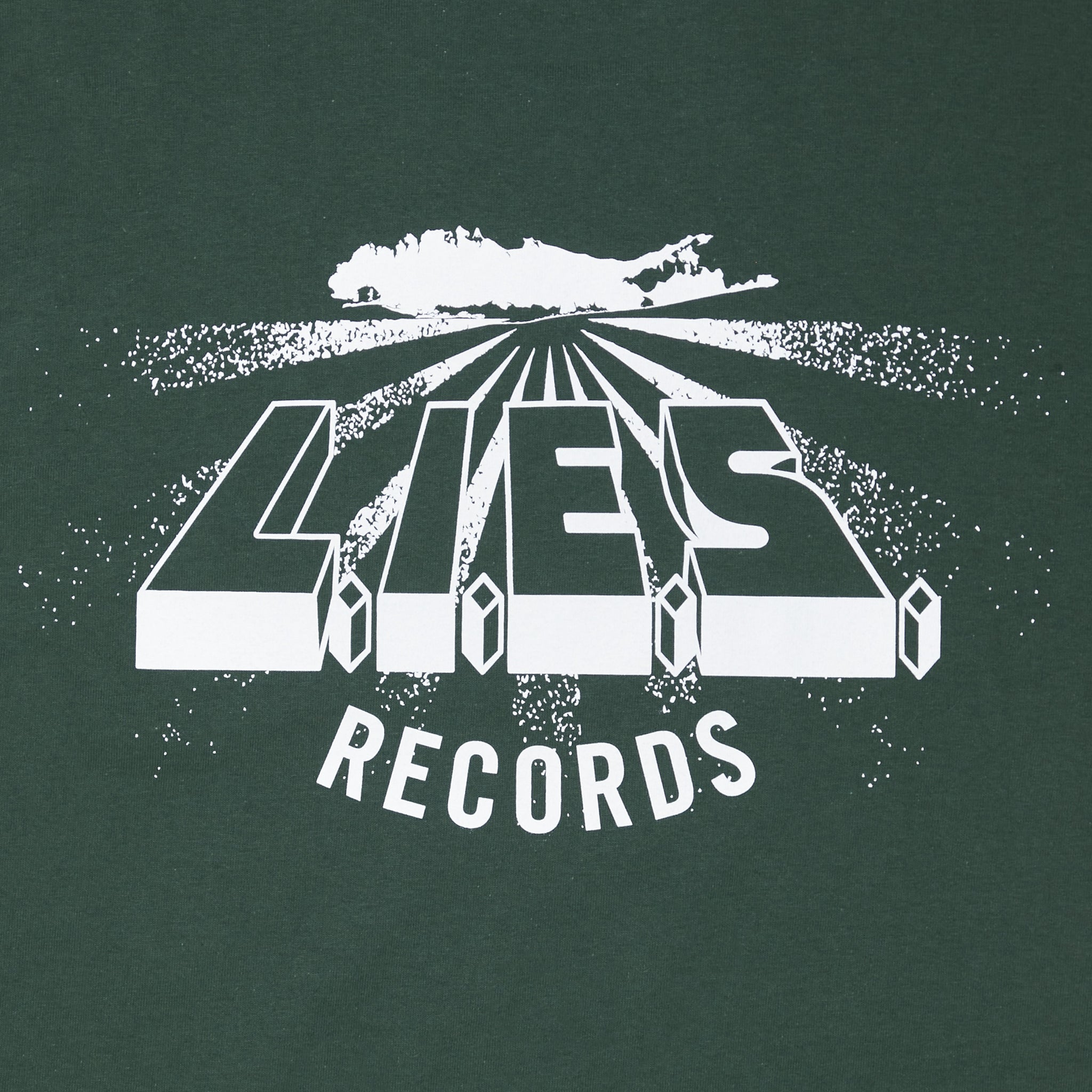 L.I.E.S. Classic Logo Back Print S/S Tee - Forest Green