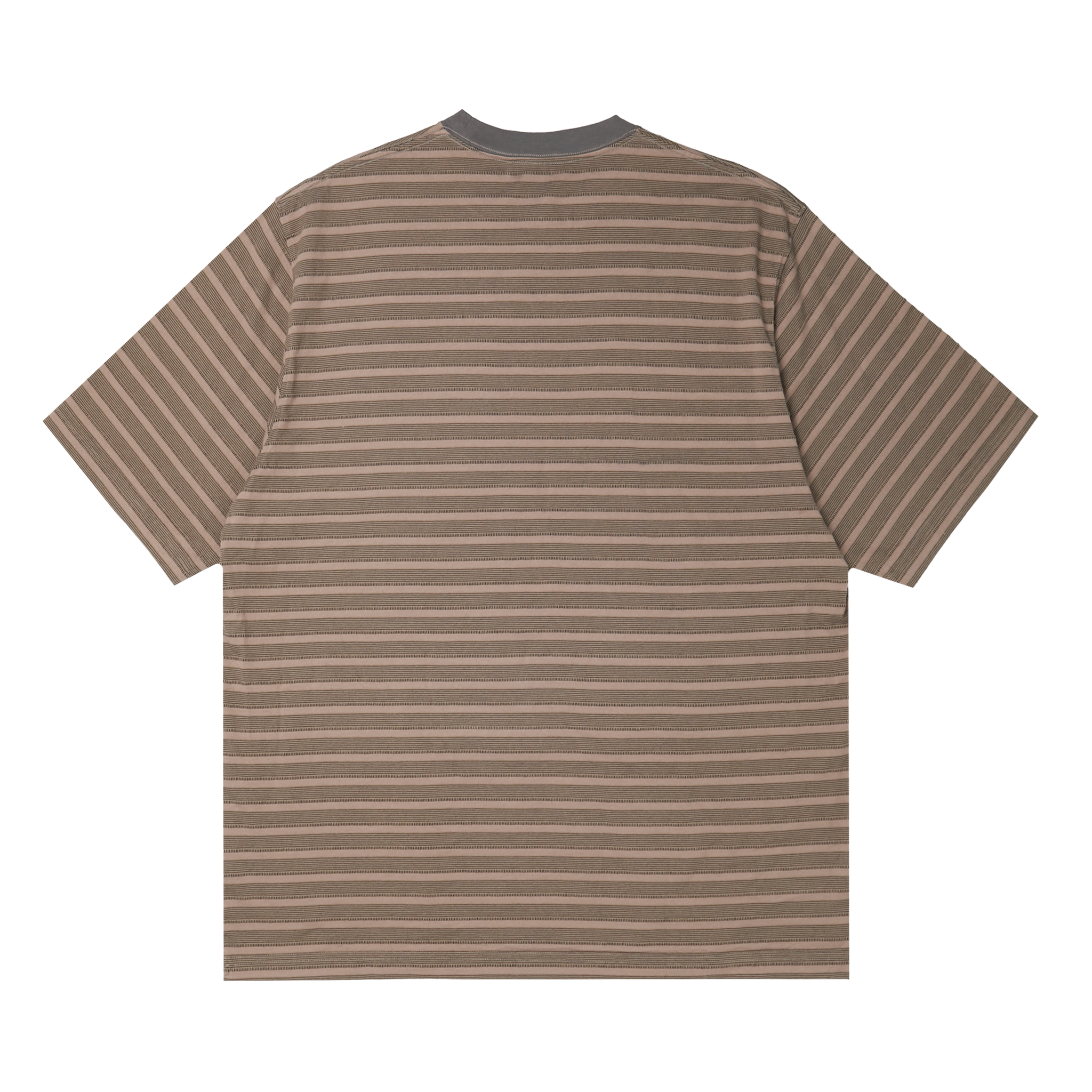 Unevenness SS T-Shirt - Soil Brown