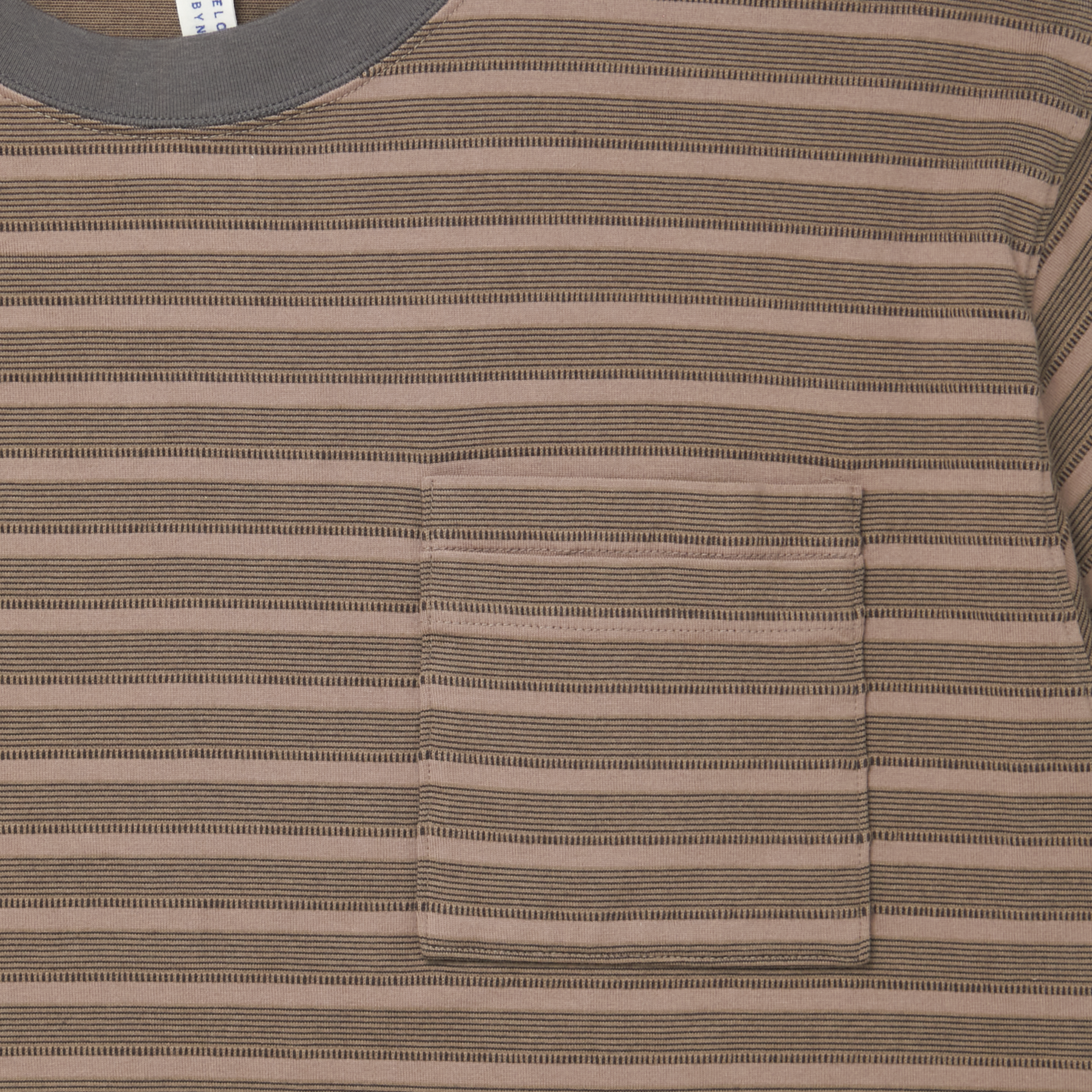 Unevenness SS T-Shirt - Soil Brown