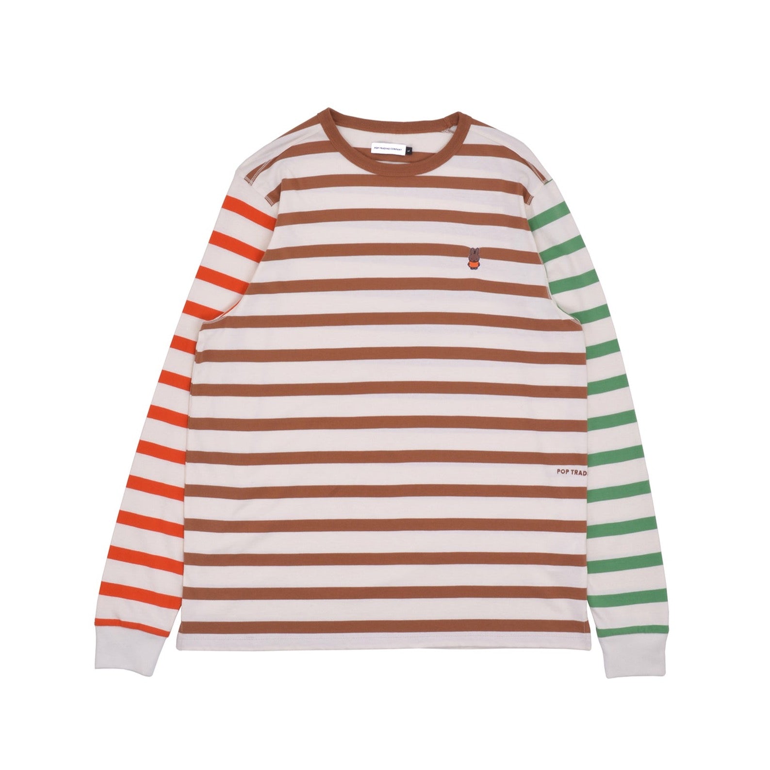 Miffy Embroidered Striped Longsleeve T-shirt