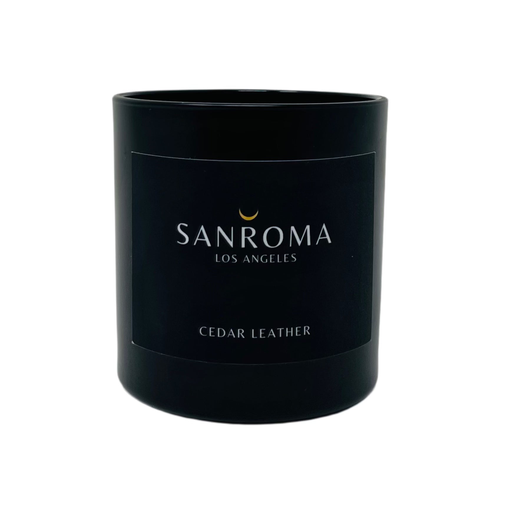 SANROMA Candle - Cedar Leather