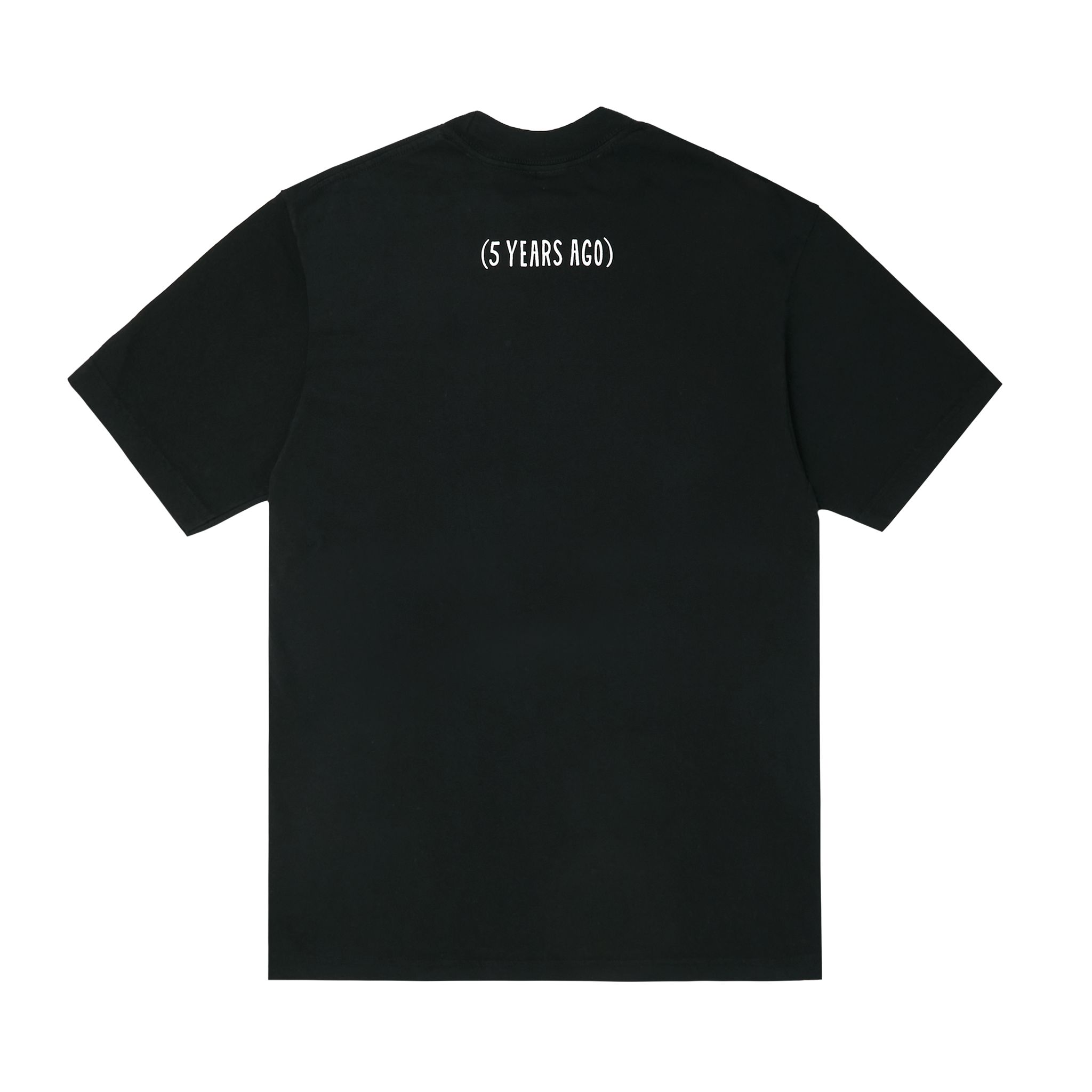 5 YEARS TEE - Black