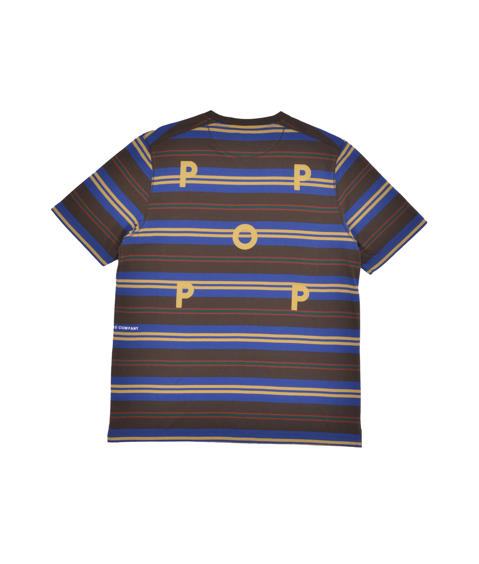 Pop Striped Logo T-Shirt - Delicioso/Multi