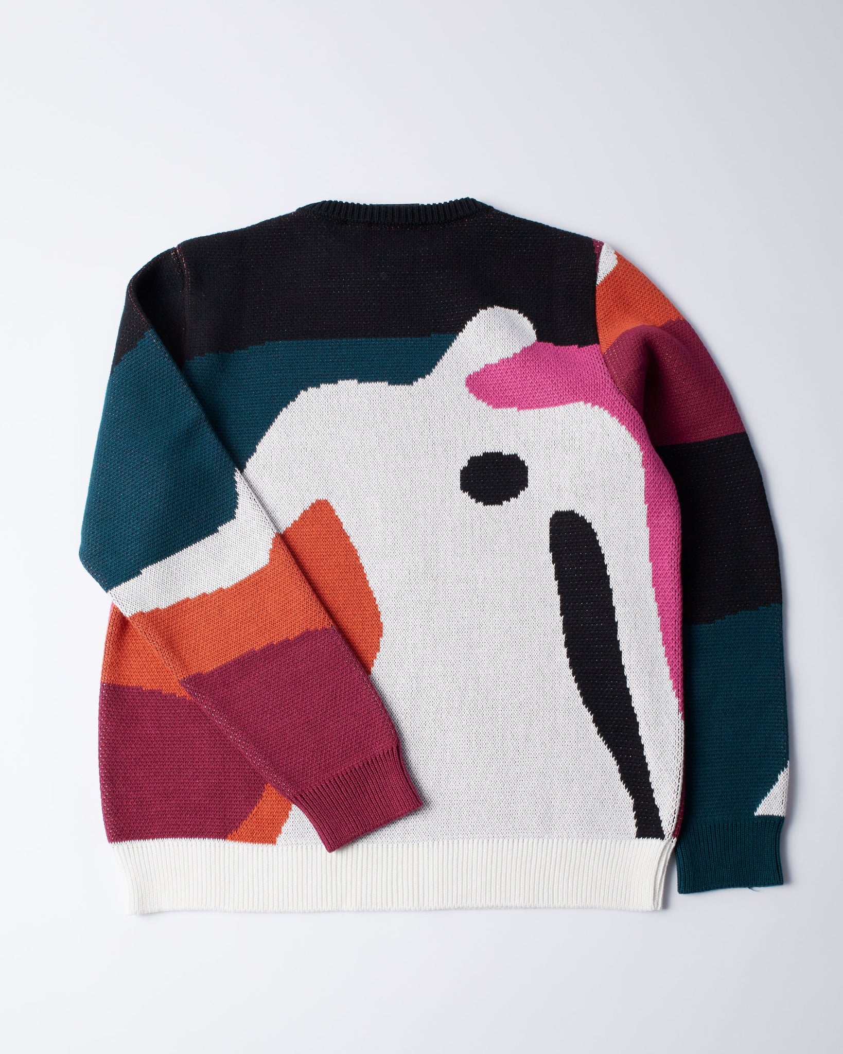 grand ghost caves knitted pullover - multi