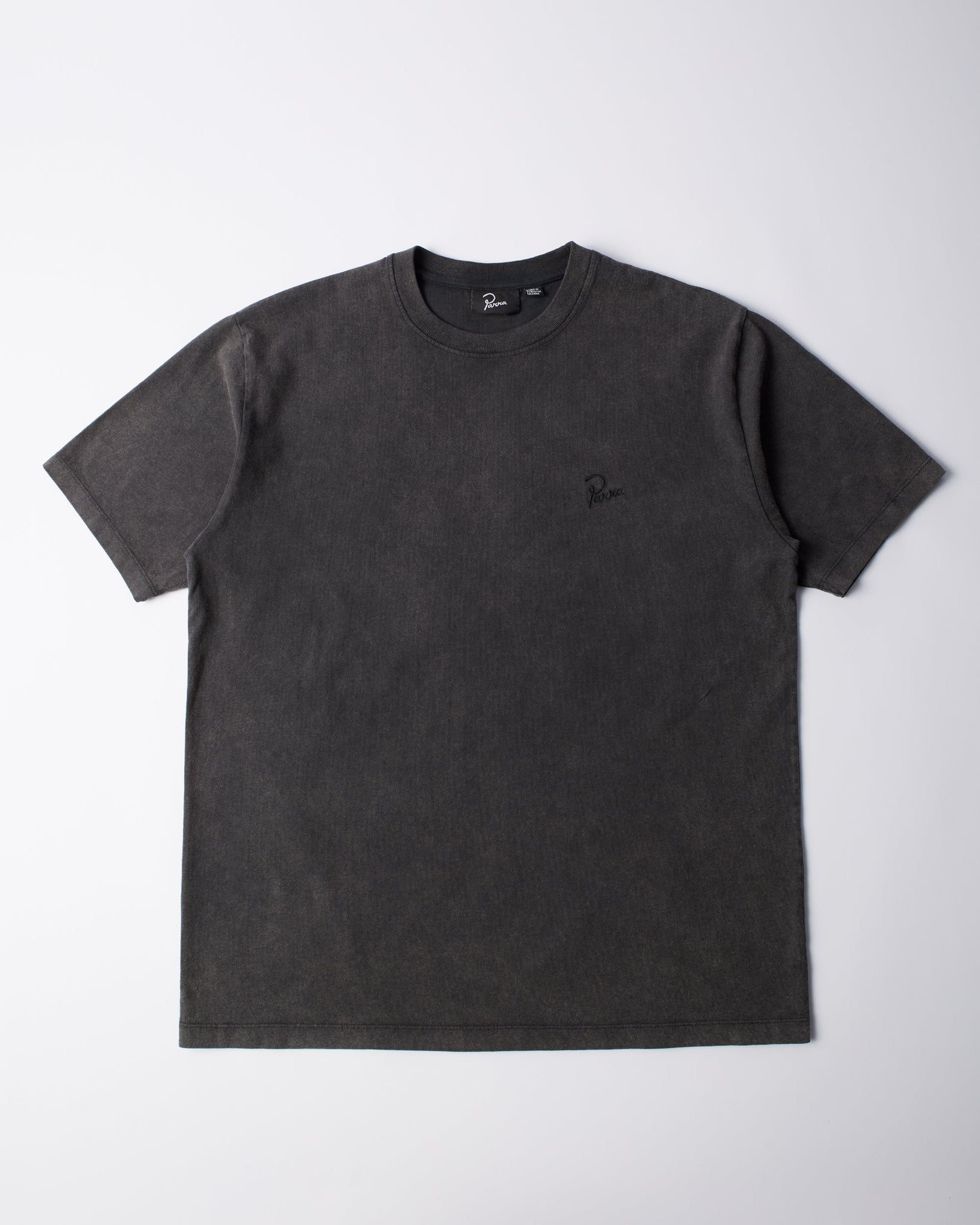 Script logo t-shirt - Washed Black