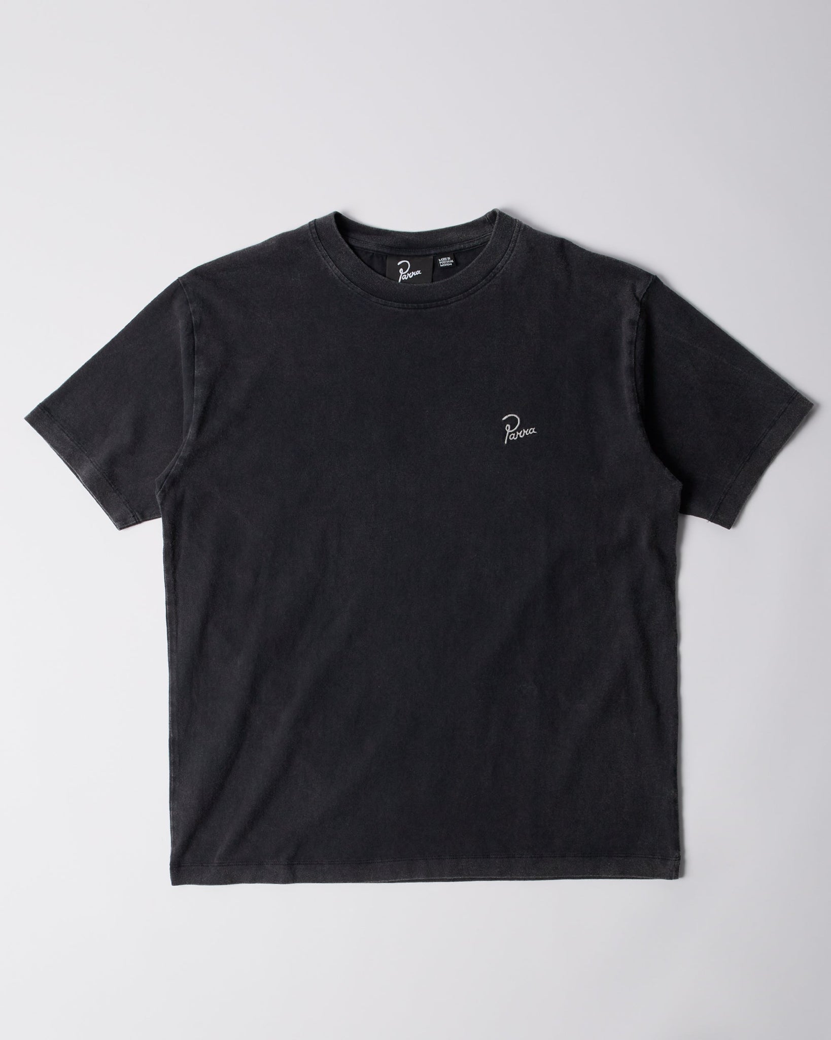 Signature t-shirt - Washed Black