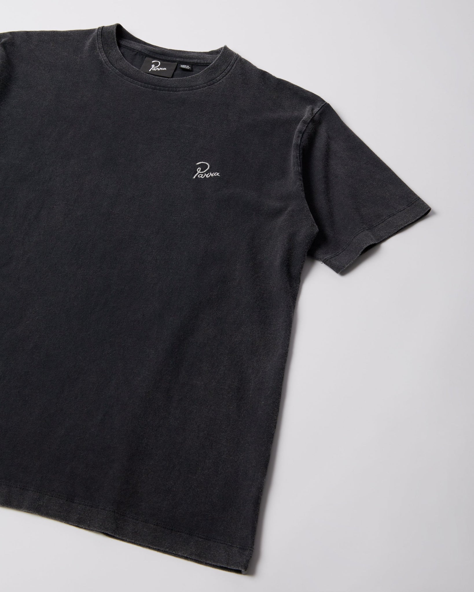 Signature t-shirt - Washed Black