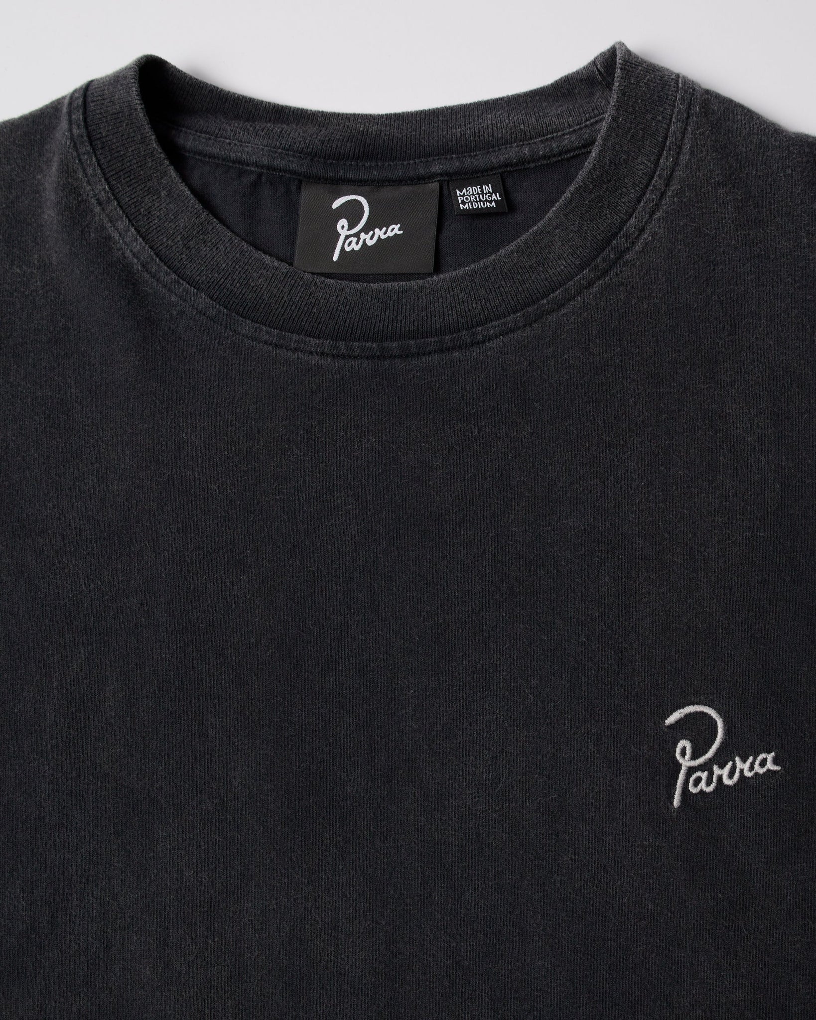 Signature t-shirt - Washed Black