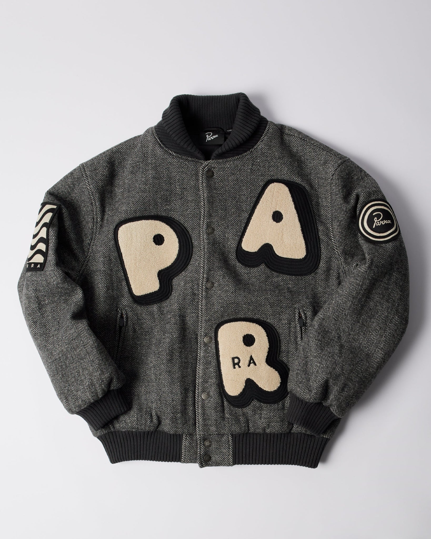 Rounded PAR varsity jacket