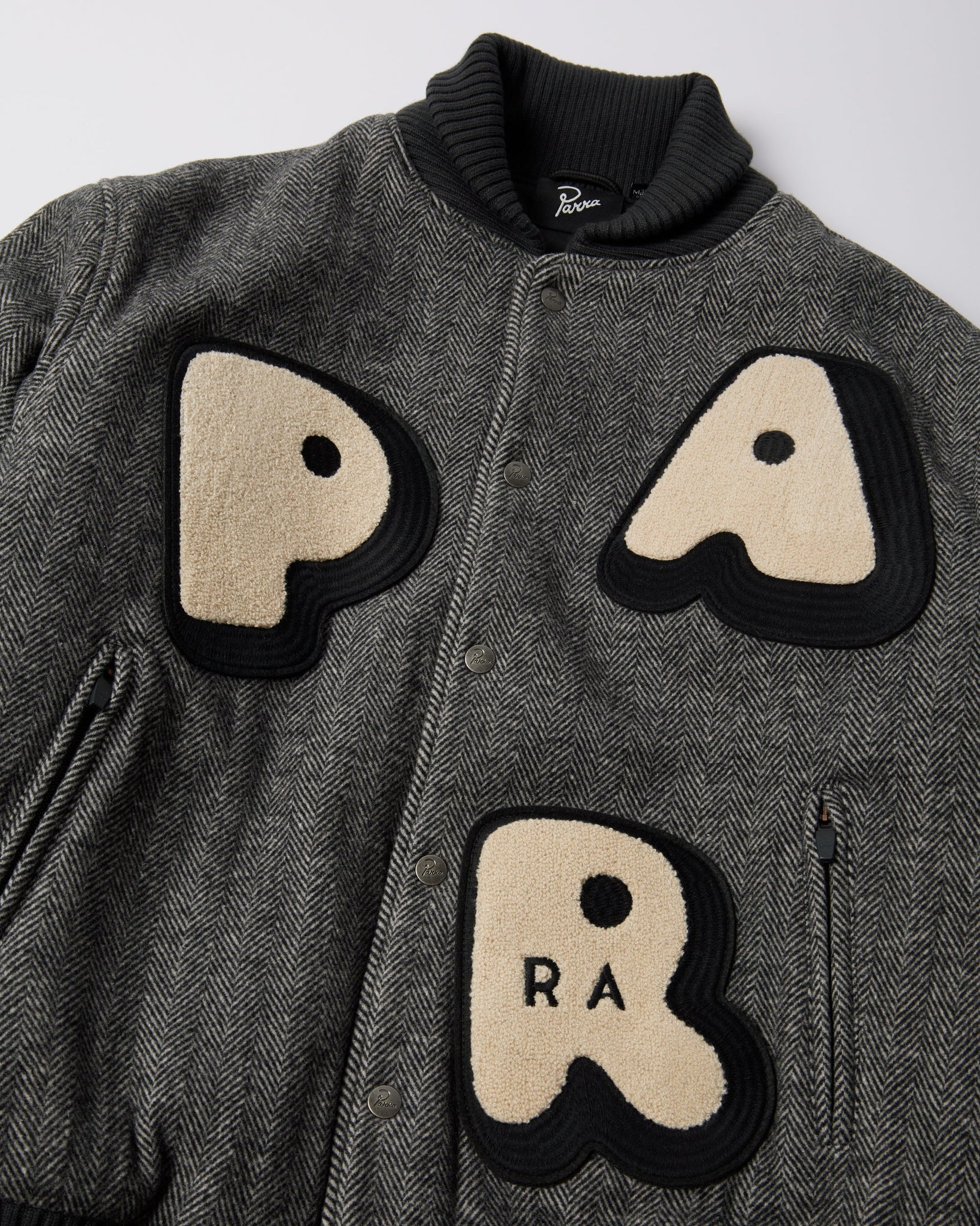 Rounded PAR varsity jacket