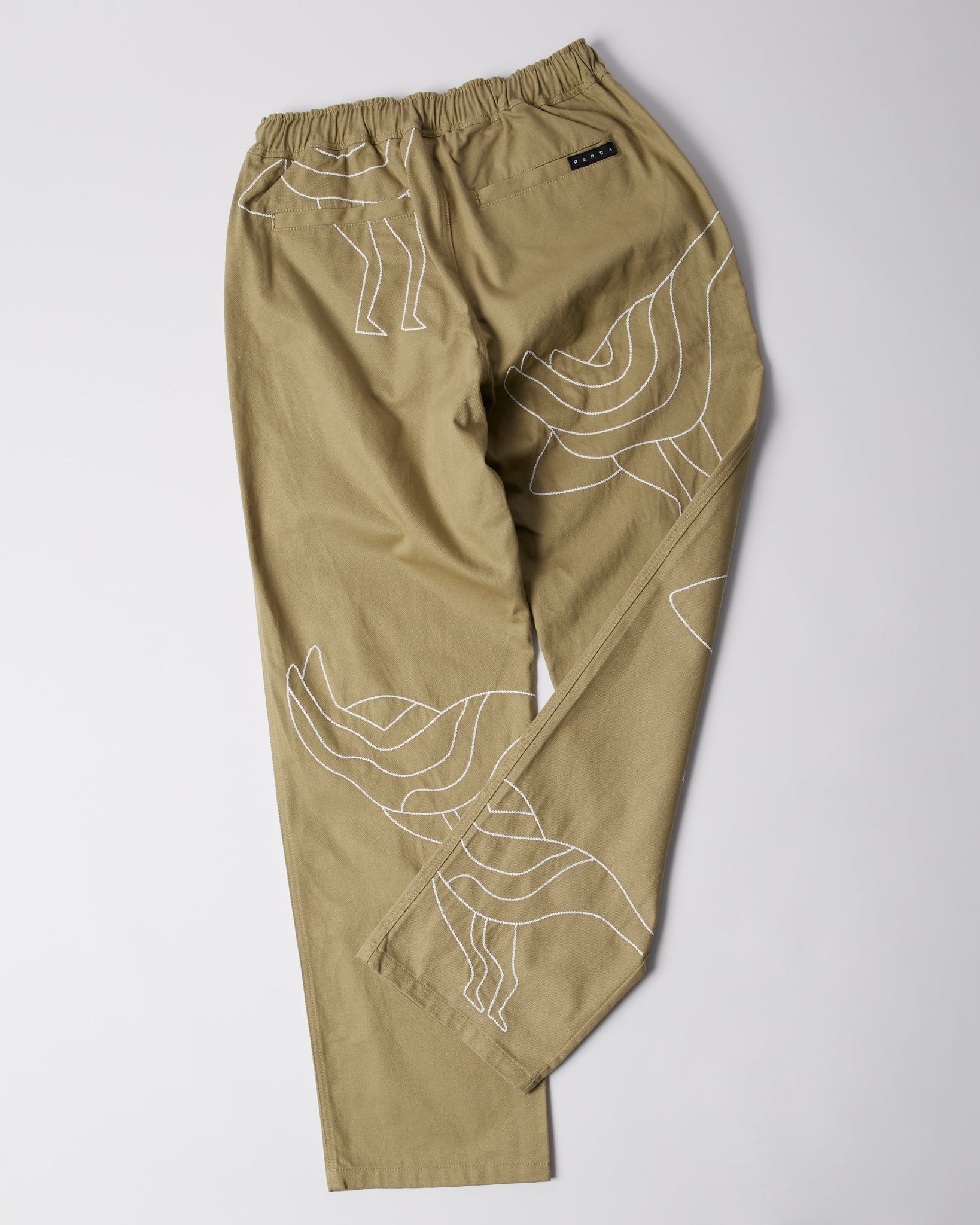 Stitched up duck pants - Tan