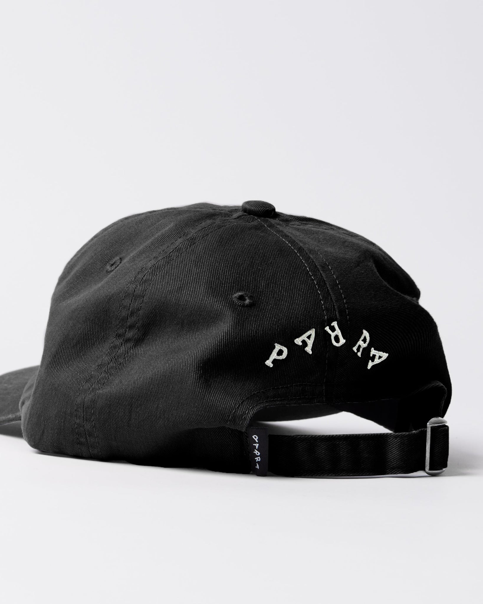 Spikey legs 6 panel hat - Black