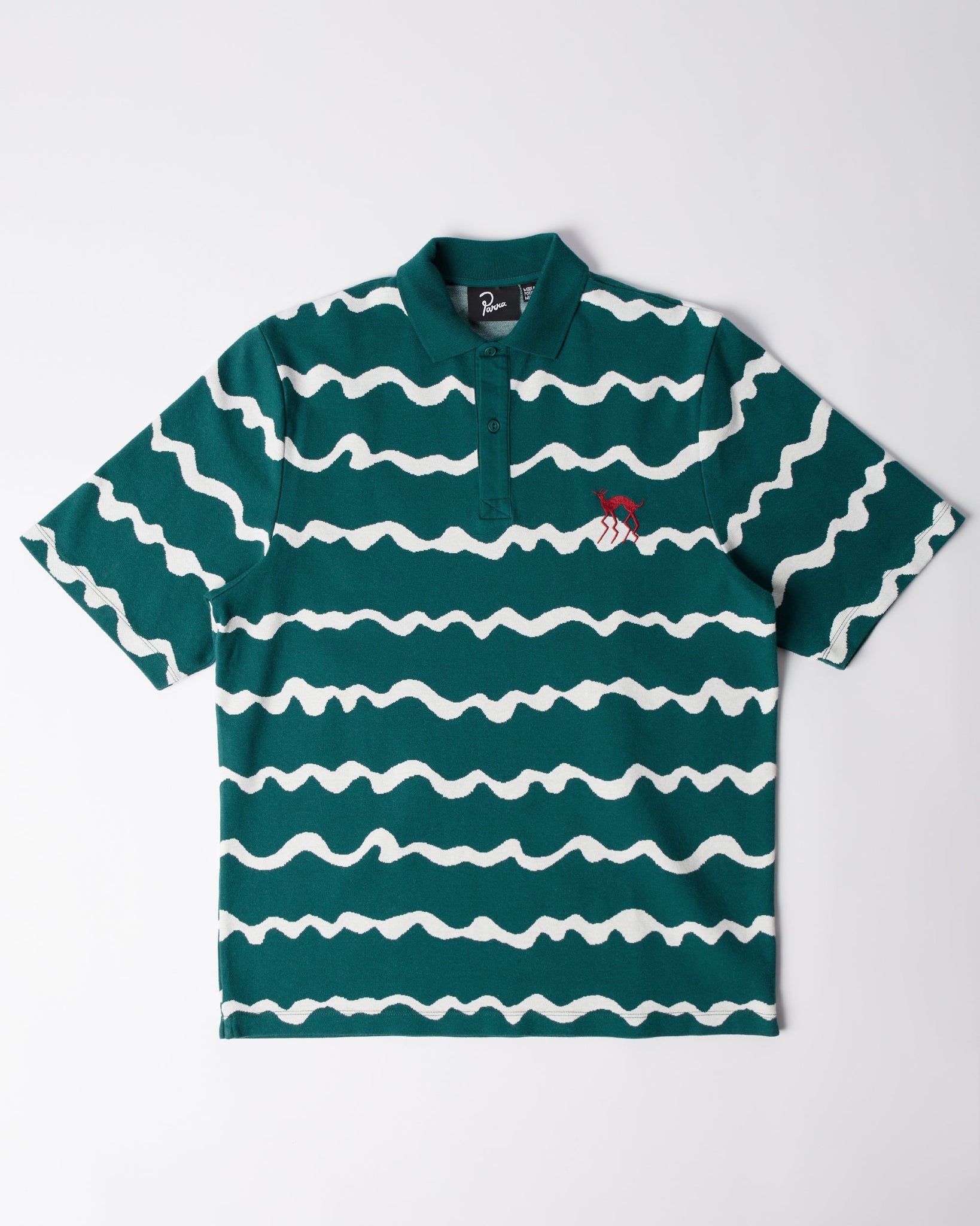 Broken waves polo shirt