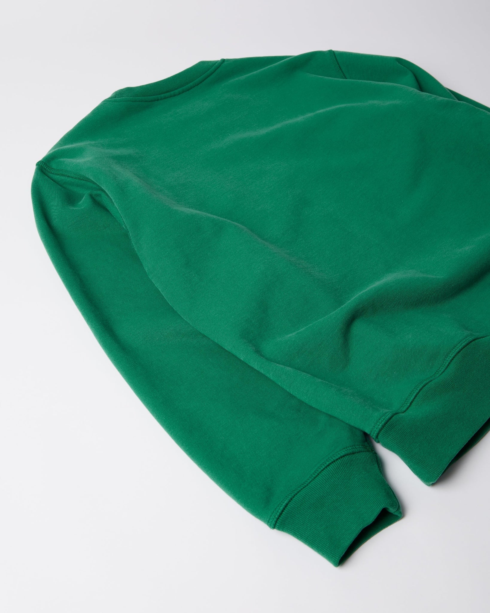 Repeat pea crew neck sweatshirt