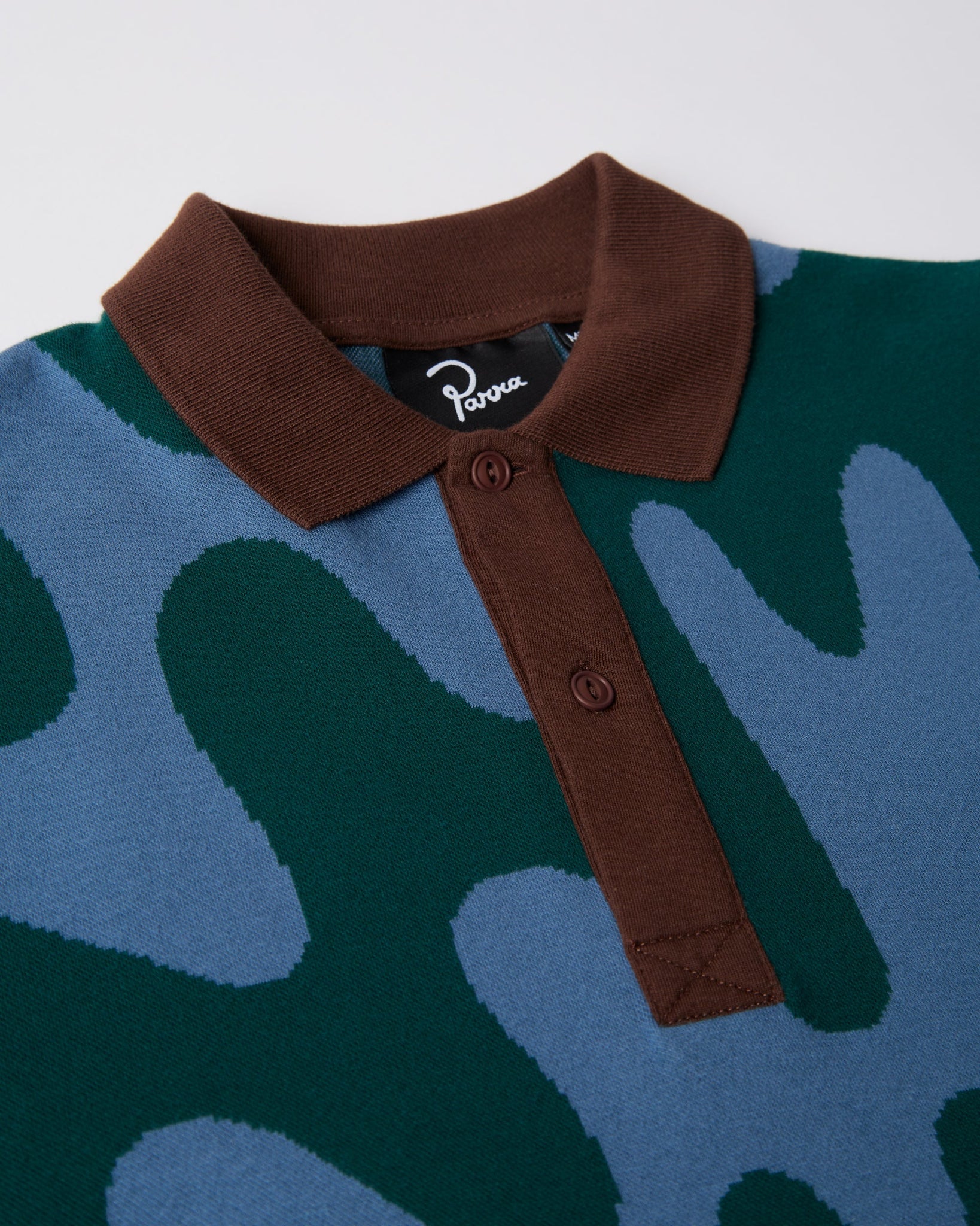 Splashed polo shirt