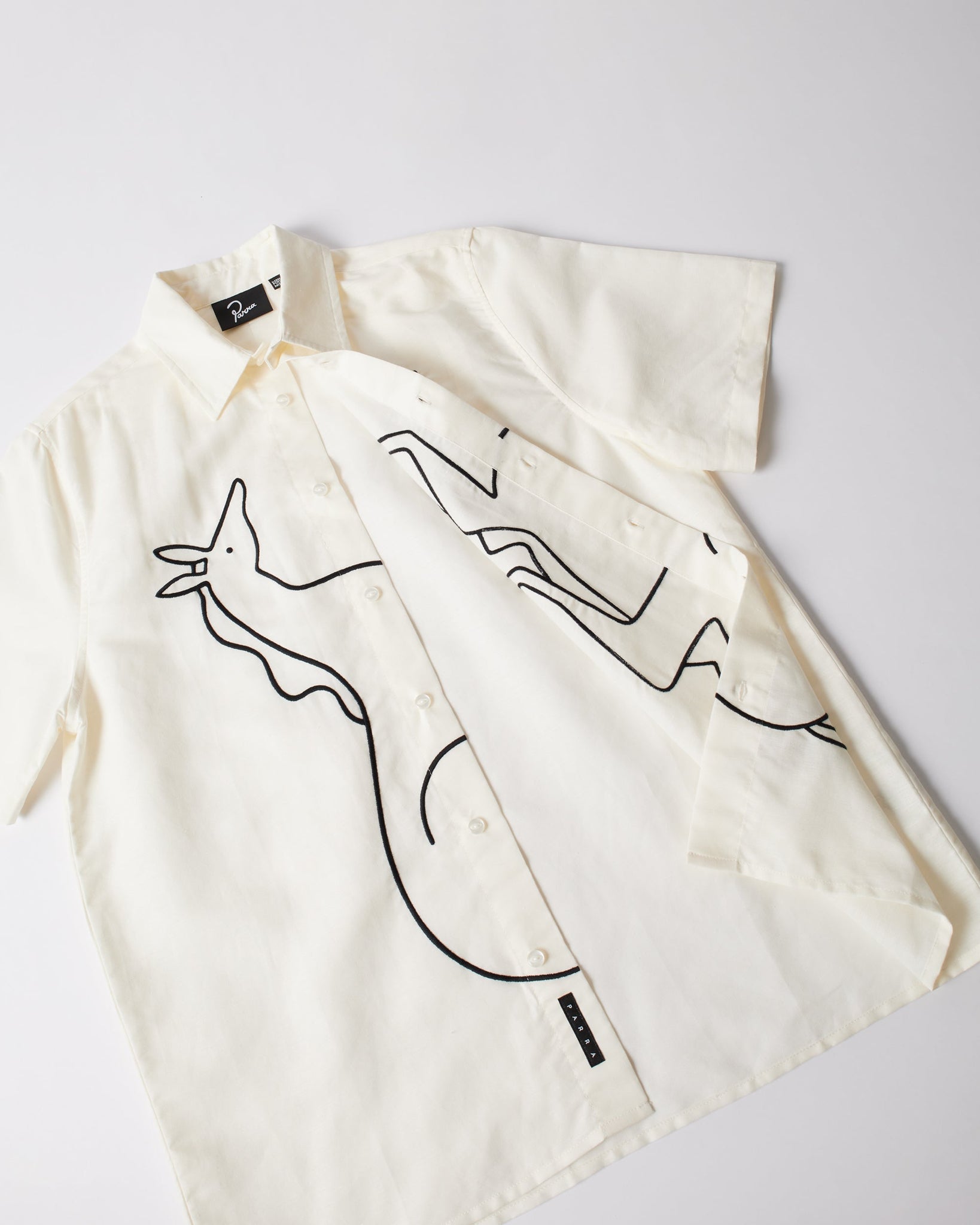 Vertical horse short sleeve shirt