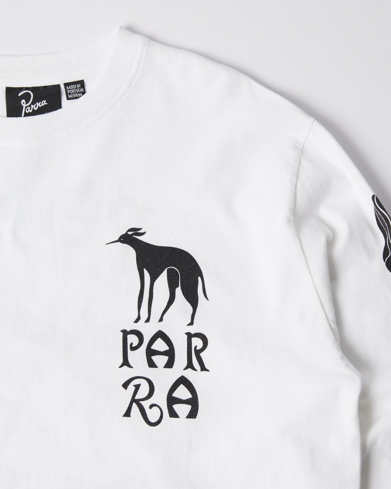 Dog training long sleeve t-shirt - White