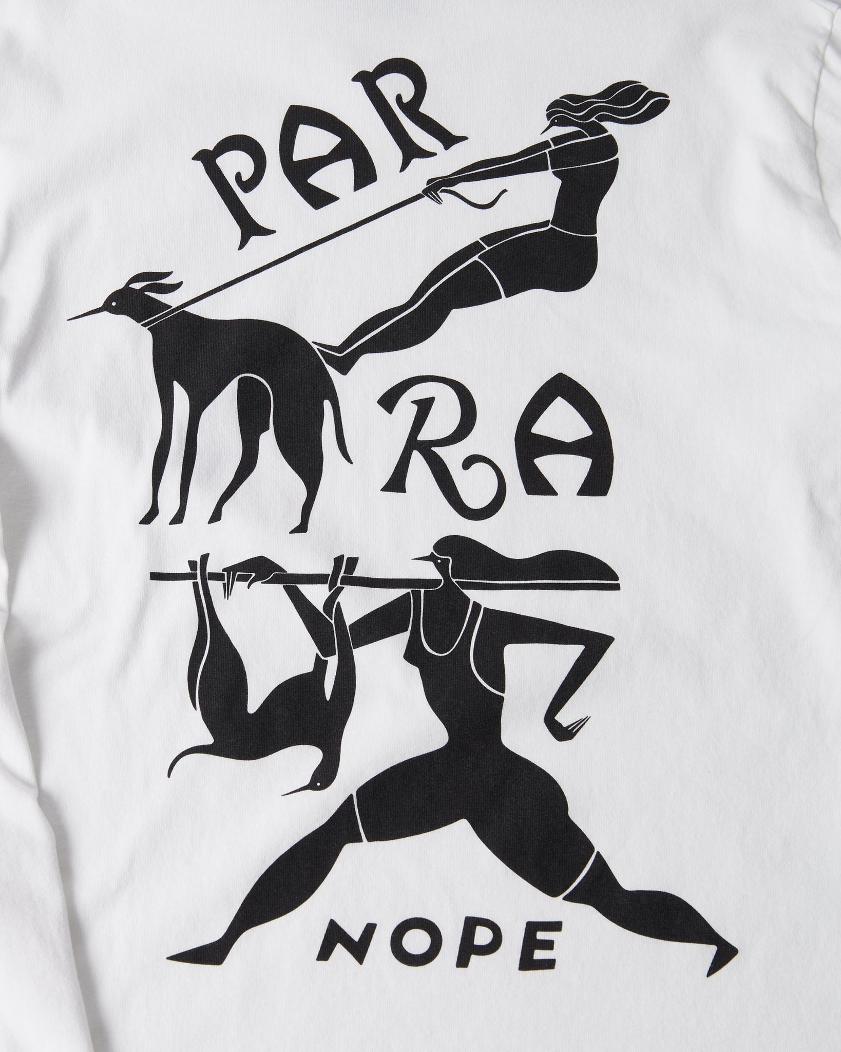 Dog training long sleeve t-shirt - White