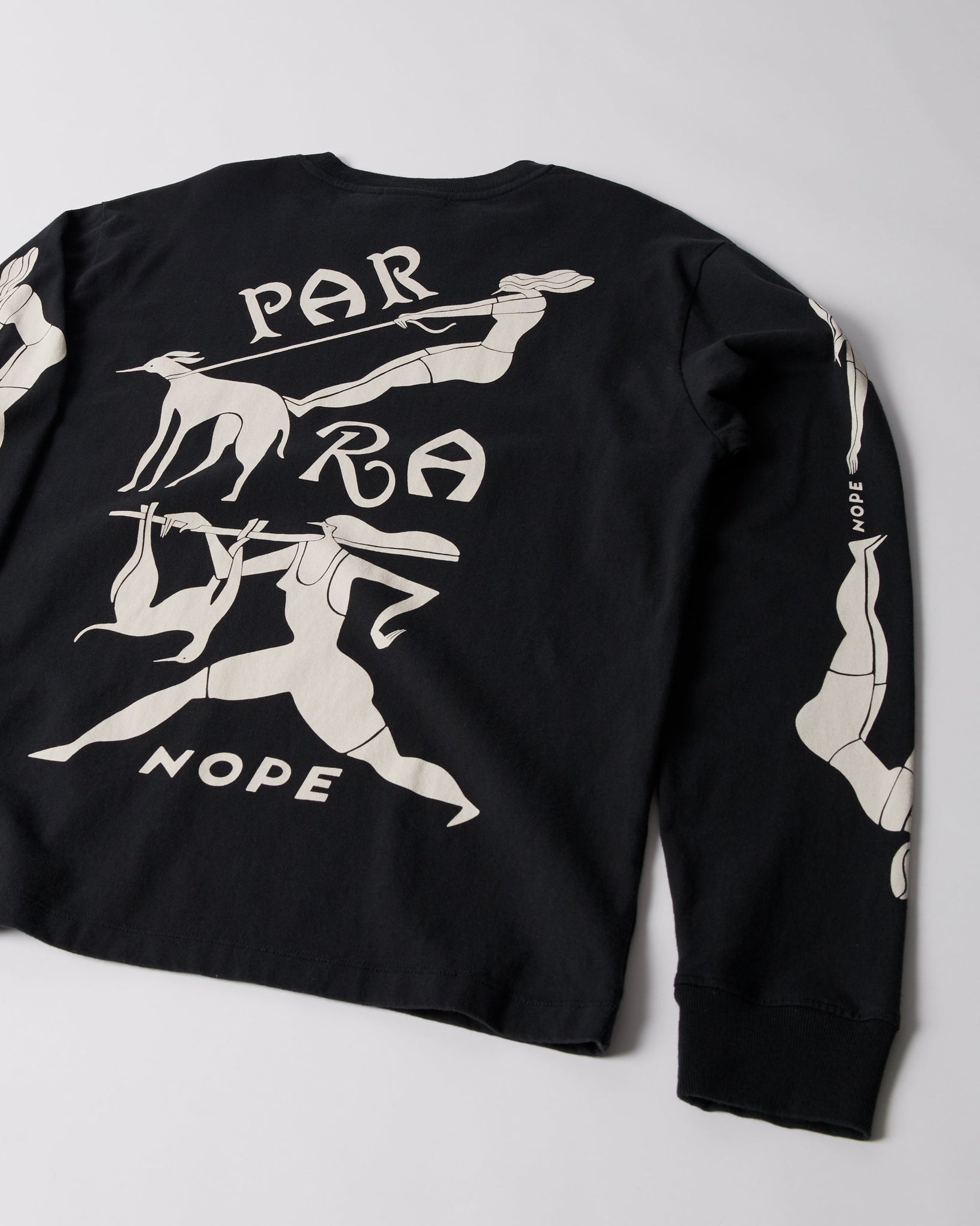 Dog training long sleeve t-shirt - Black