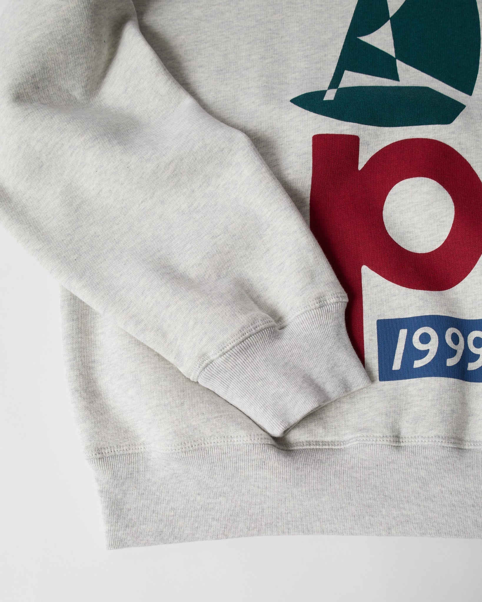 Sail bike crew neck sweatshirt