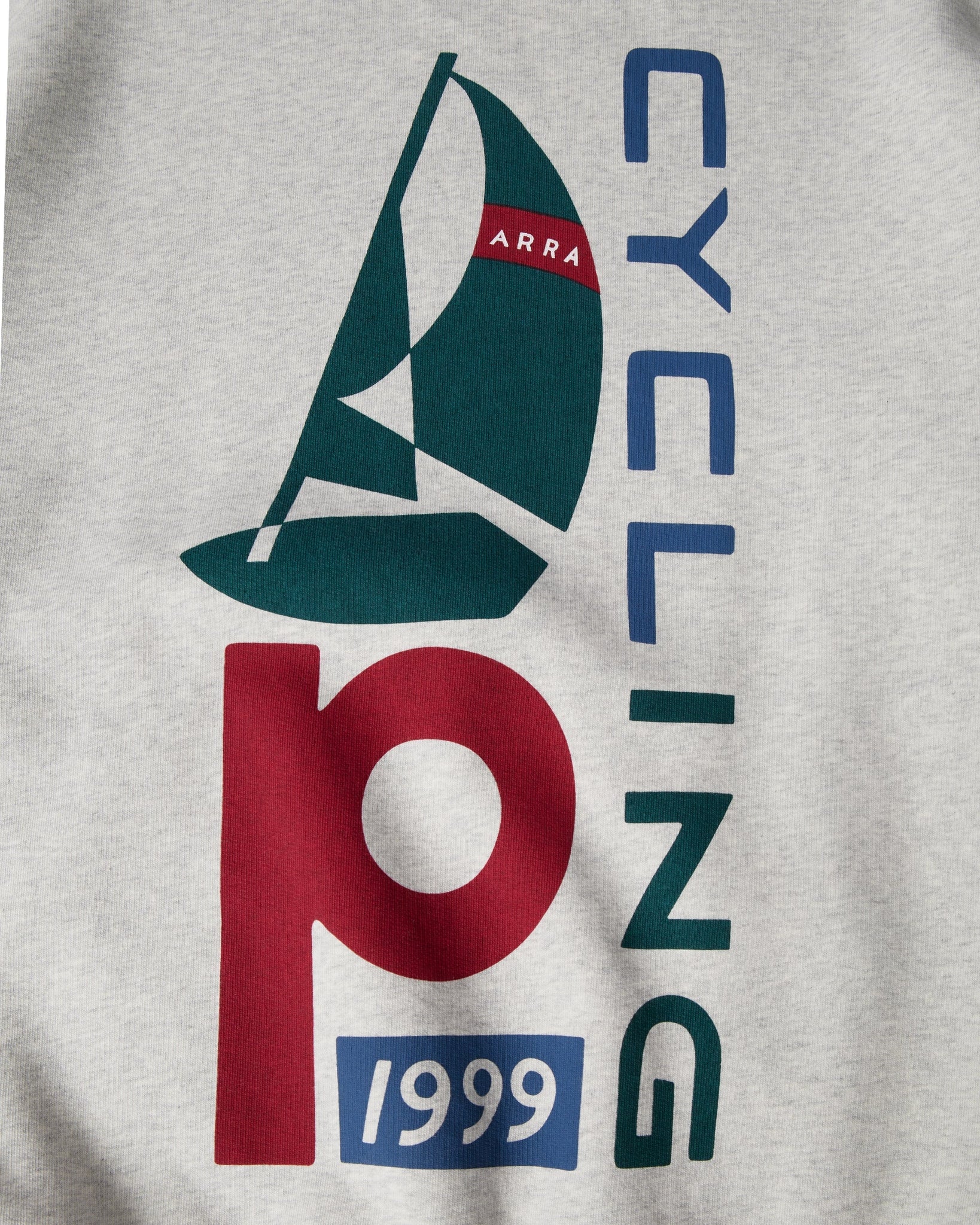 Sail bike crew neck sweatshirt