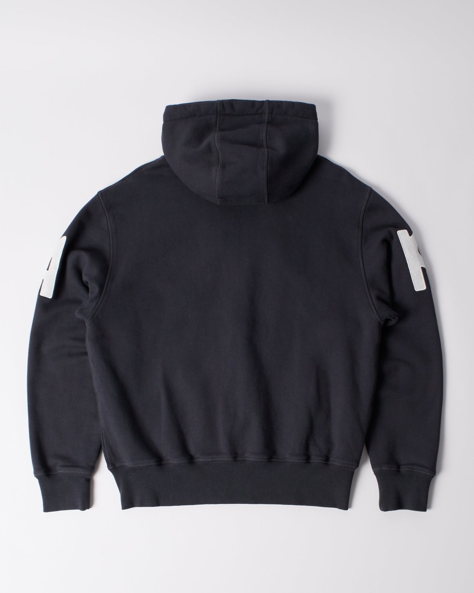 Word salad zip hooded sweatshirt