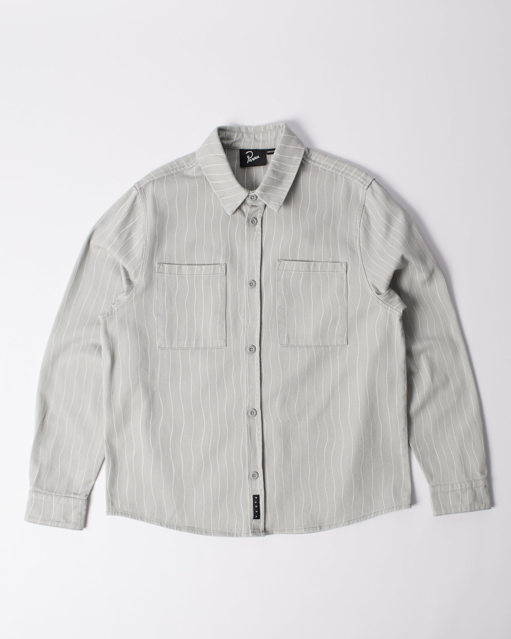 Meandering lines shirt - Grey