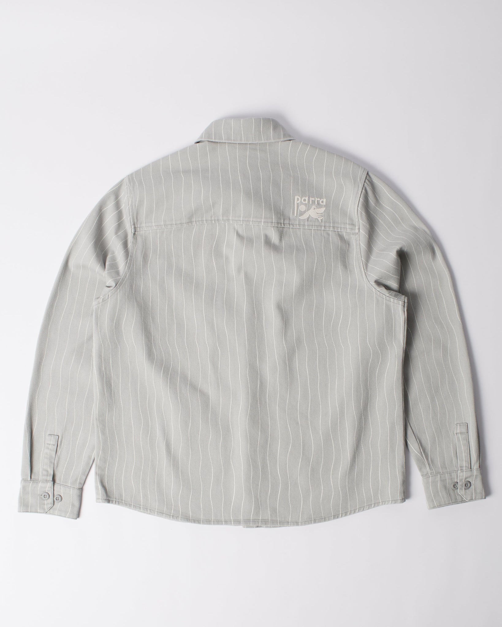 Meandering lines shirt - Grey