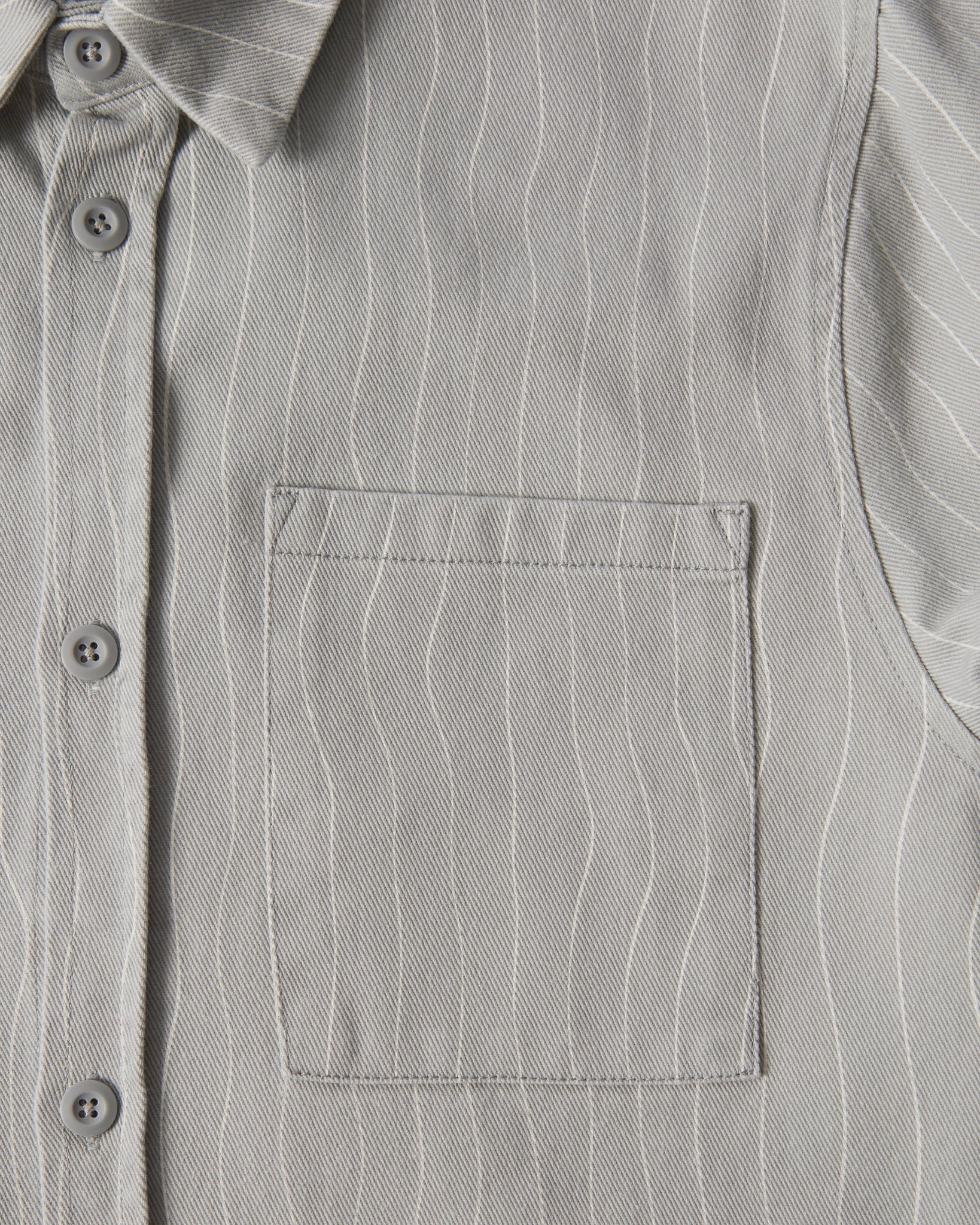 Meandering lines shirt - Grey