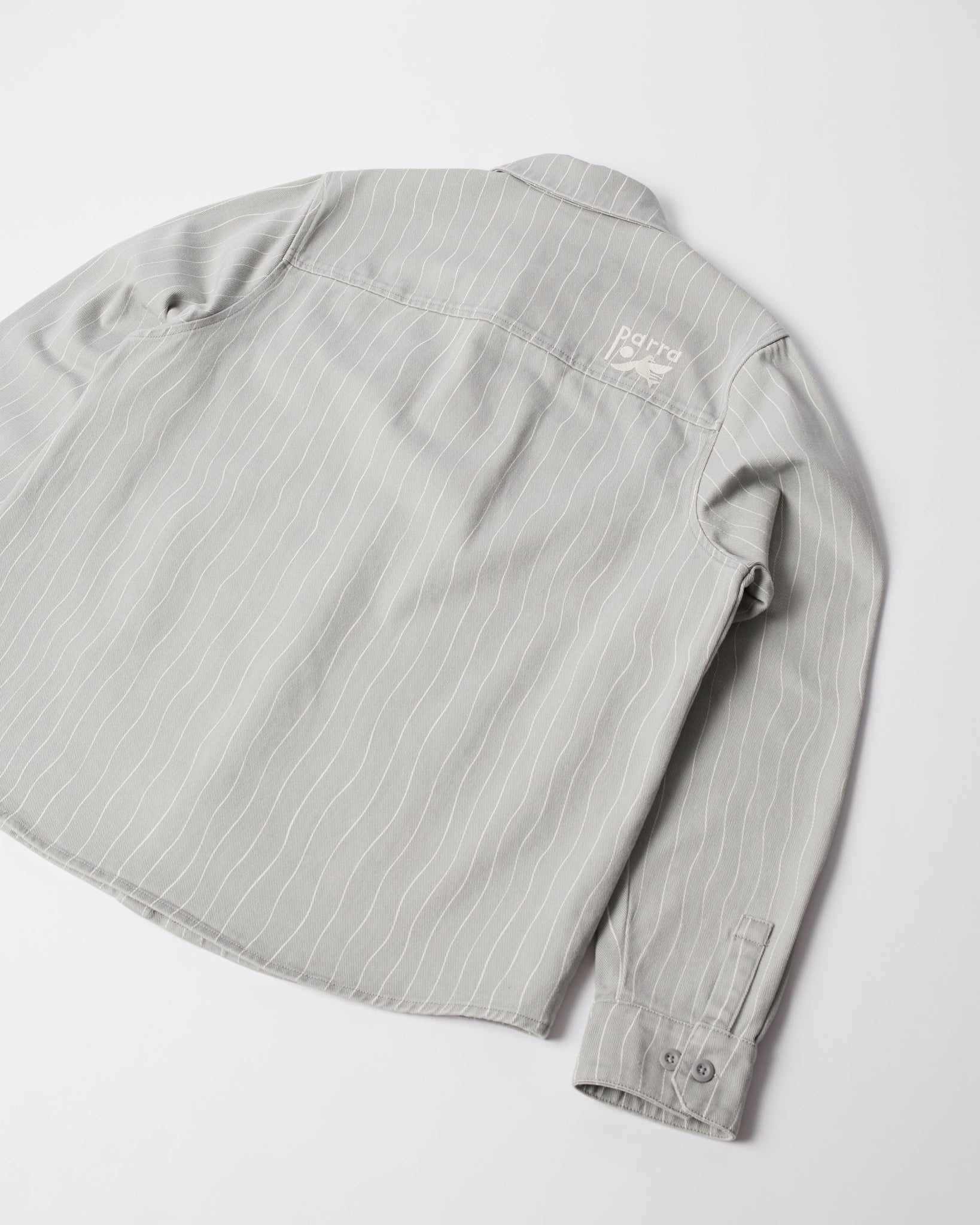 Meandering lines shirt - Grey