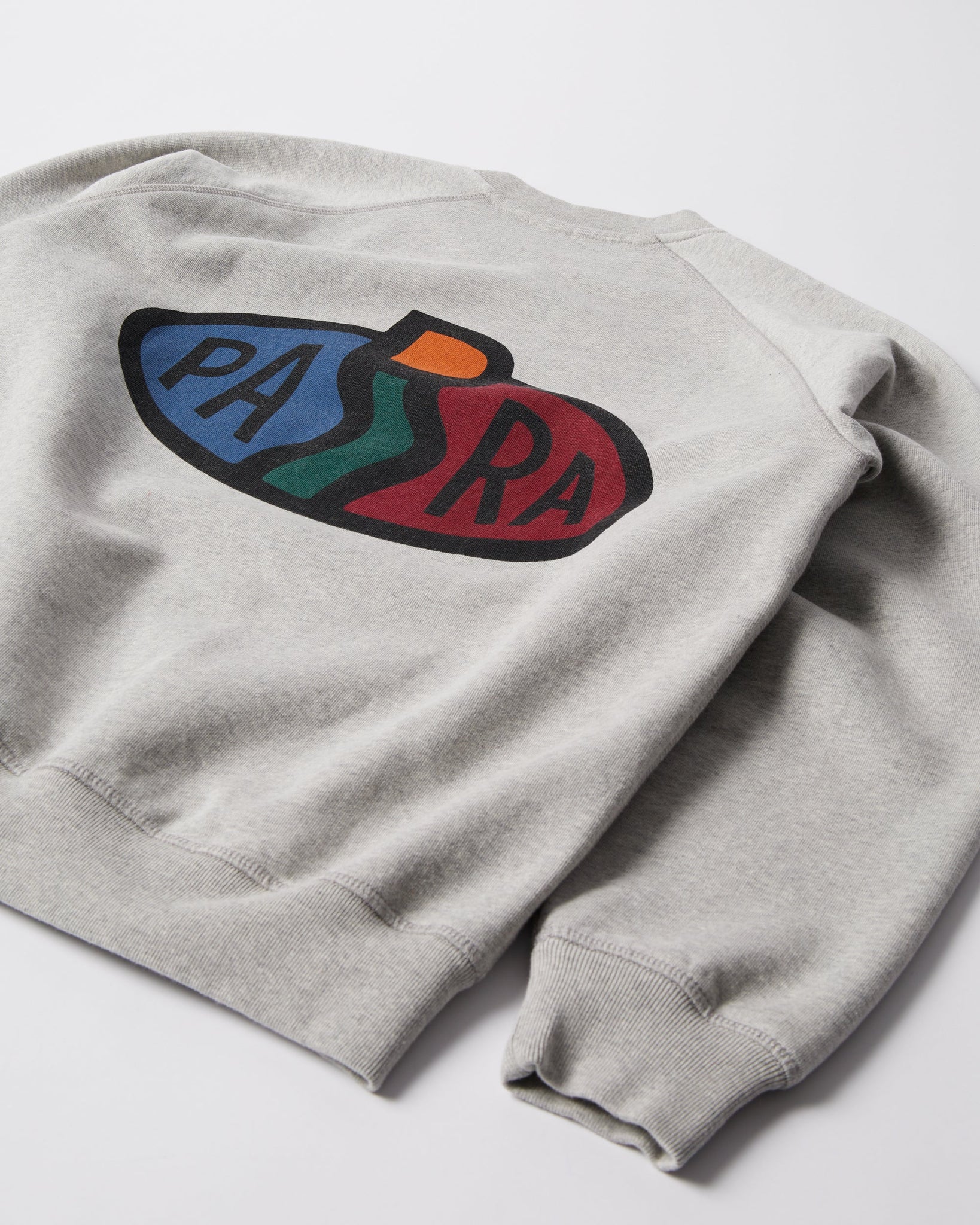 Legs logo crew neck sweatshirt