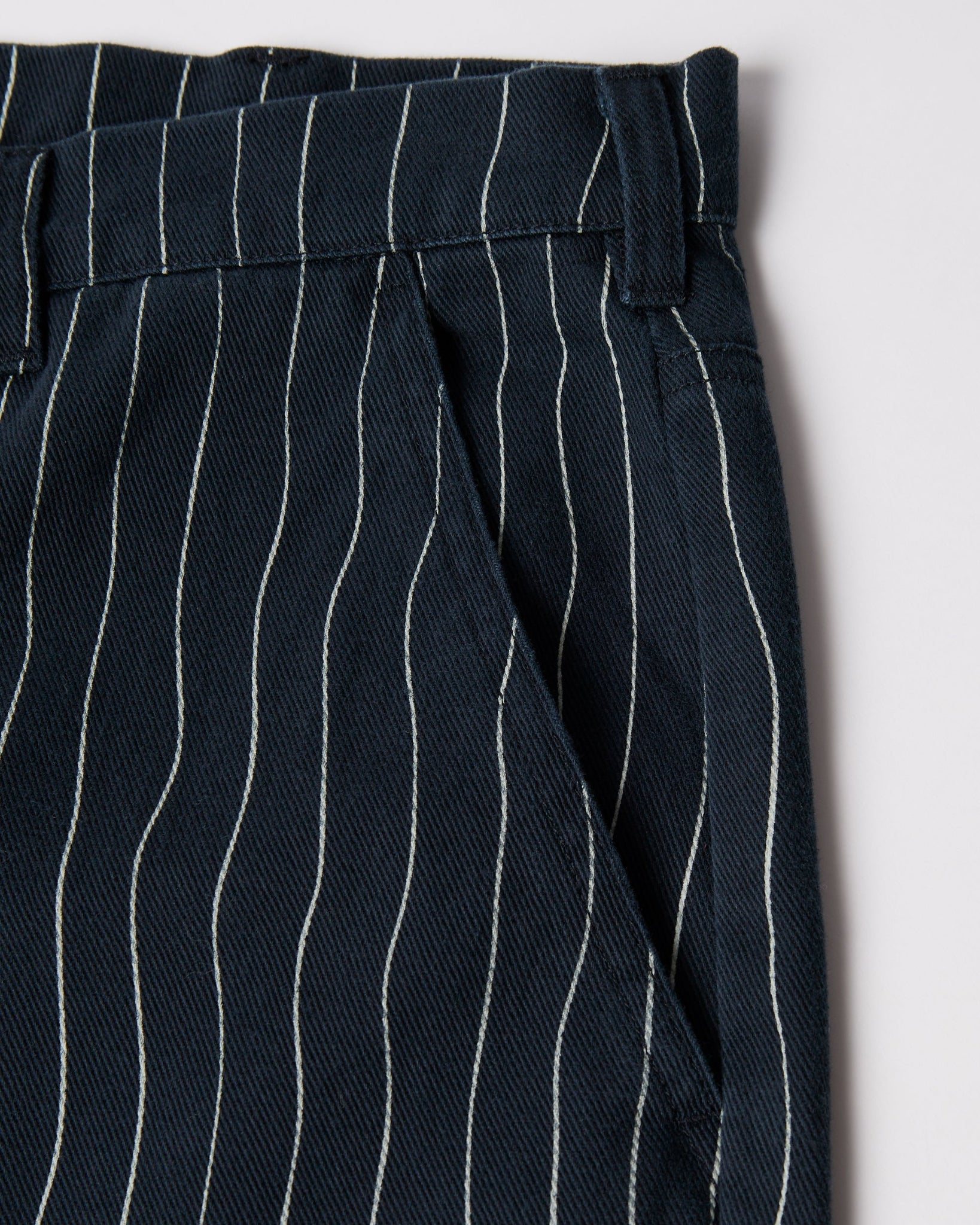 Meandering pants - Navy Blue