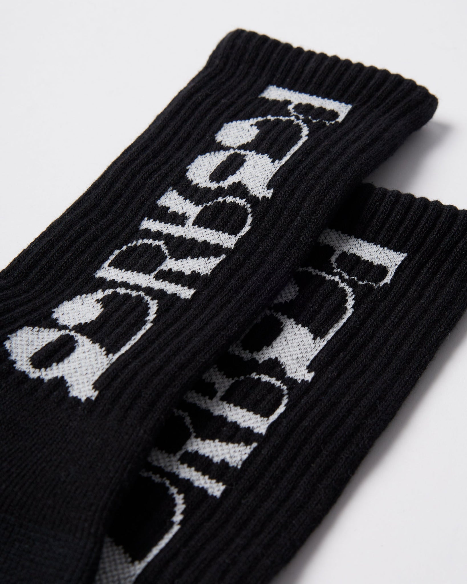 Tokyo logo crew socks - Black
