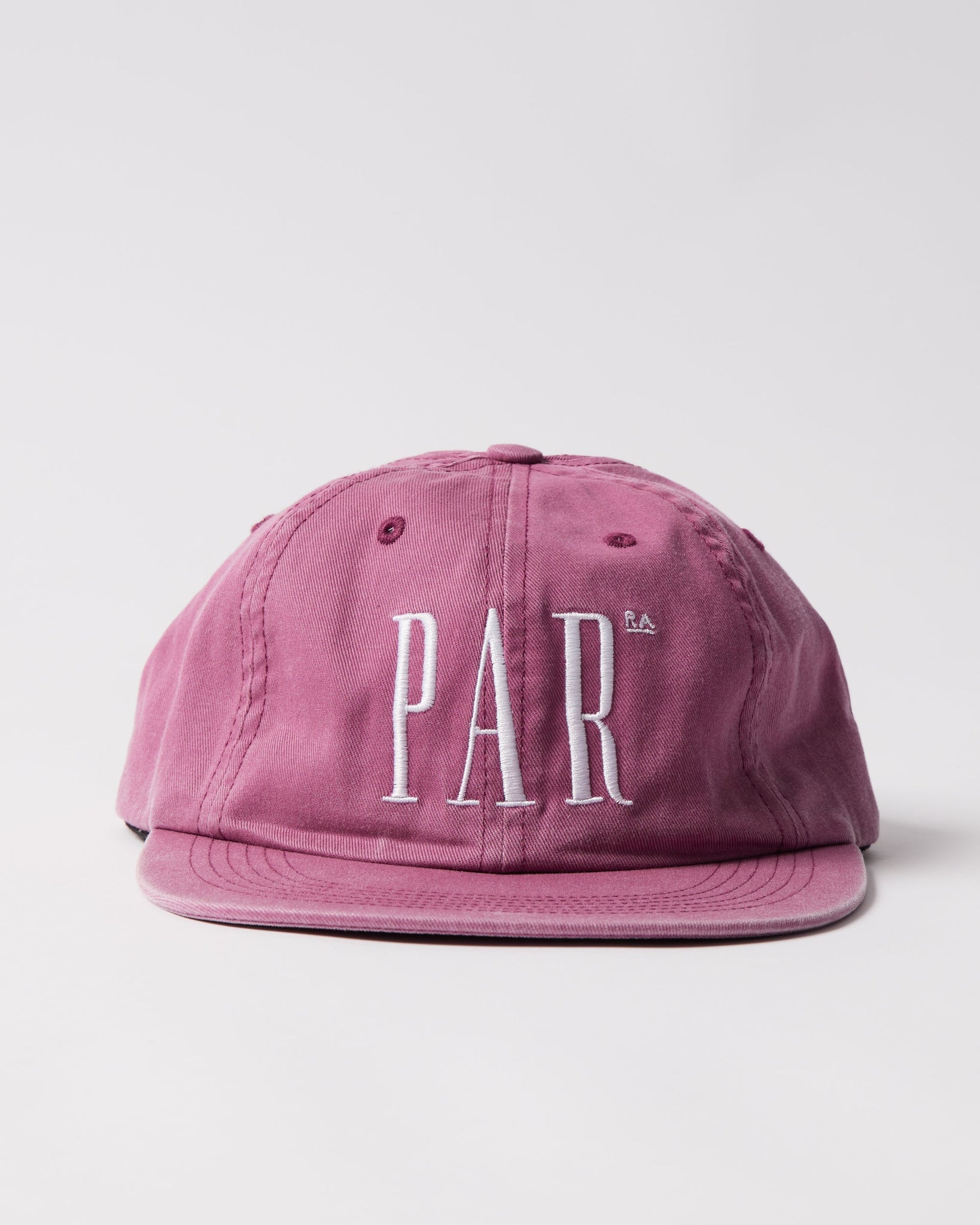 Store logo 6 panel hat - Berry