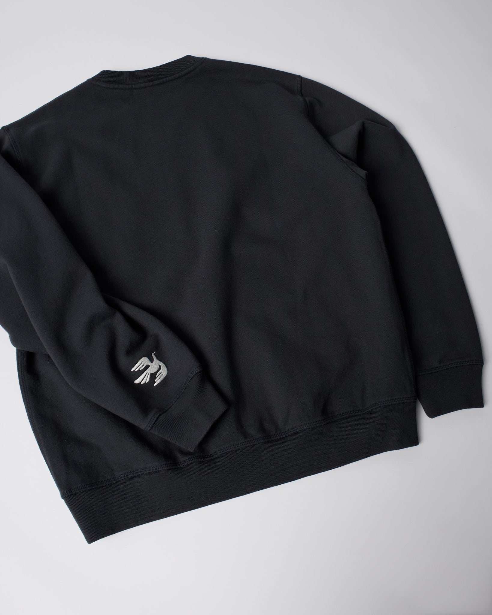 Weird trad logo crew neck sweatshirt