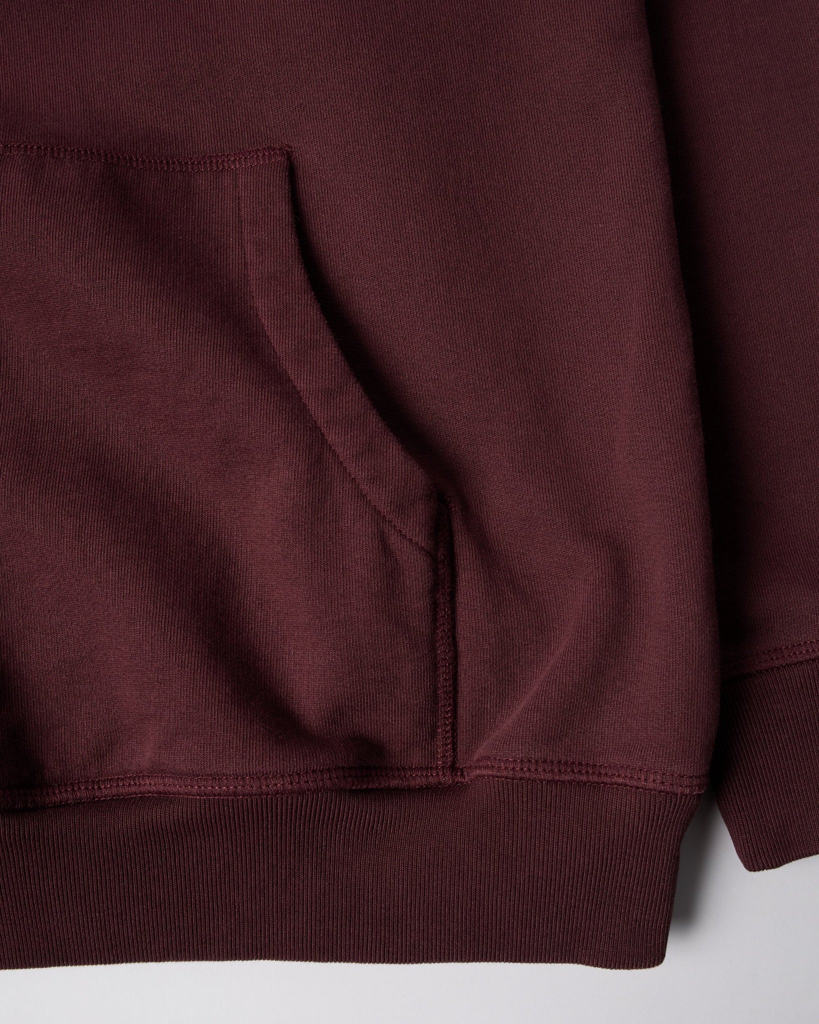 Crow logo hooded sweatshirt