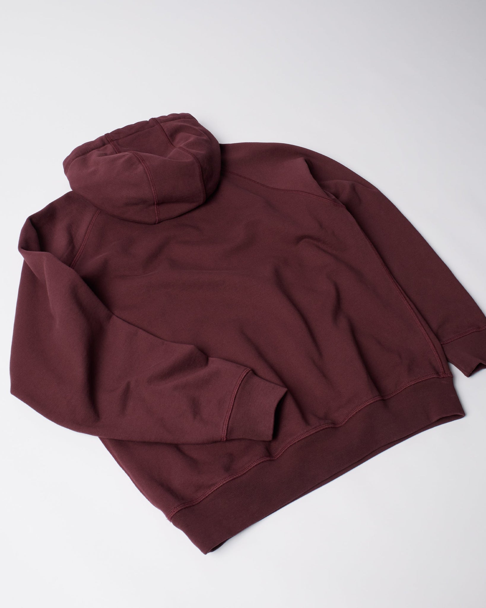 Crow logo hooded sweatshirt