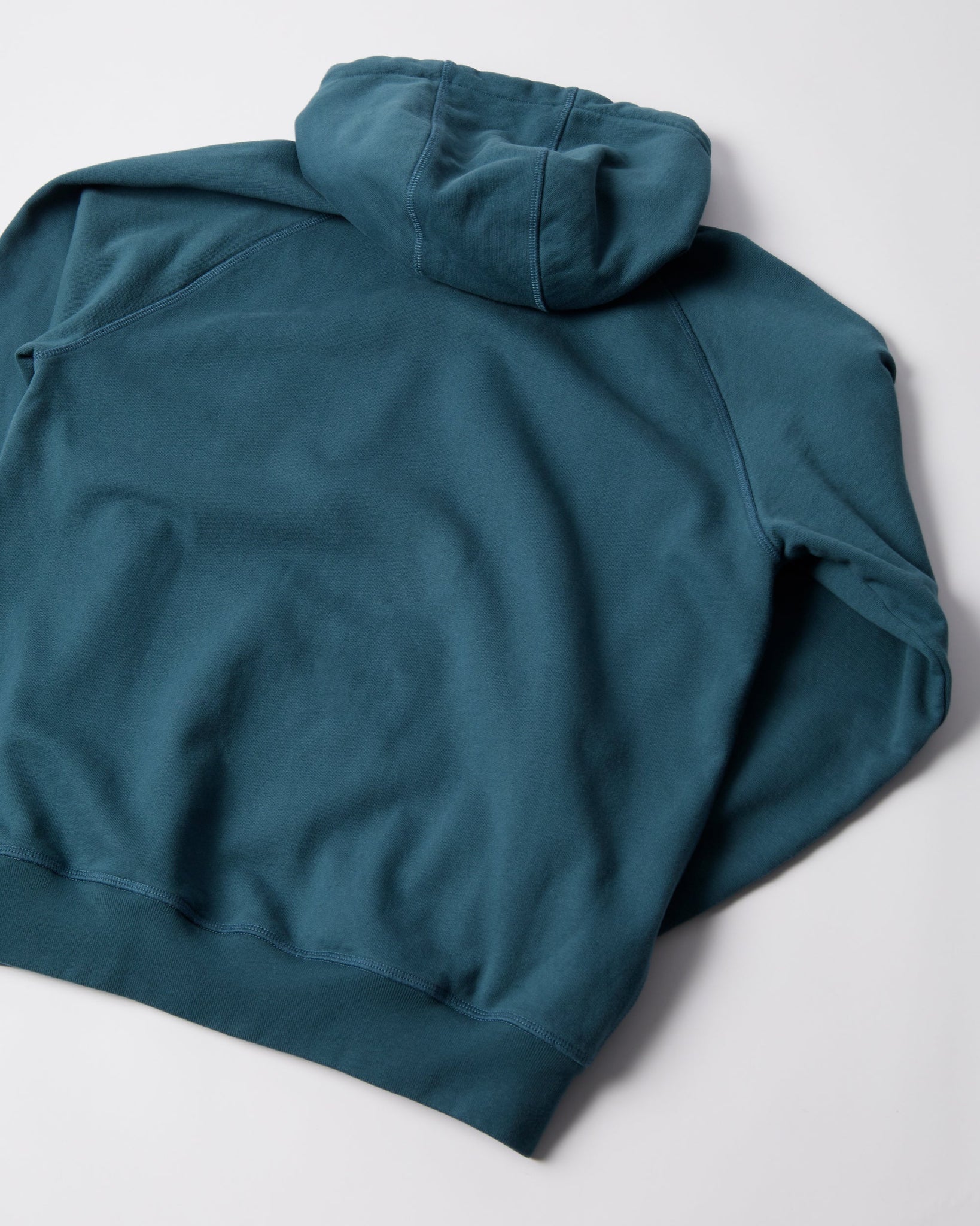 Crow logo hooded sweatshirt