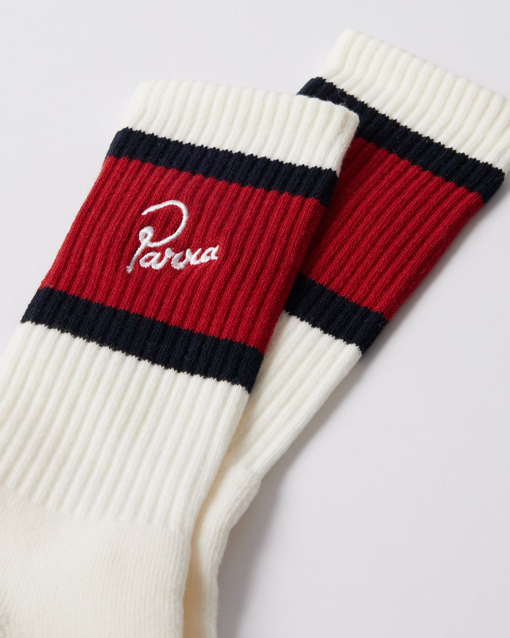 Signature striped crew socks