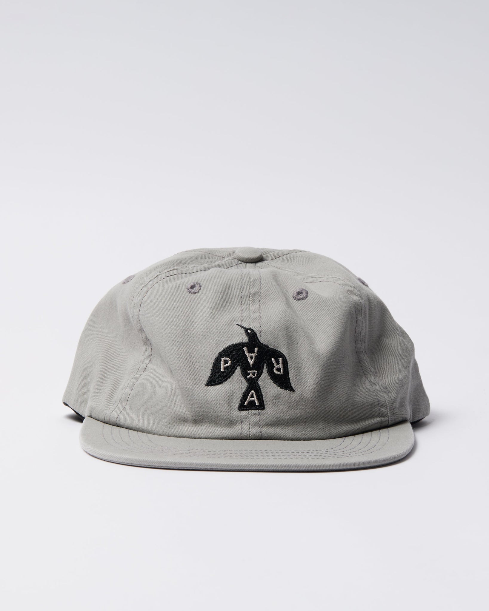Crow logo 6 panel hat