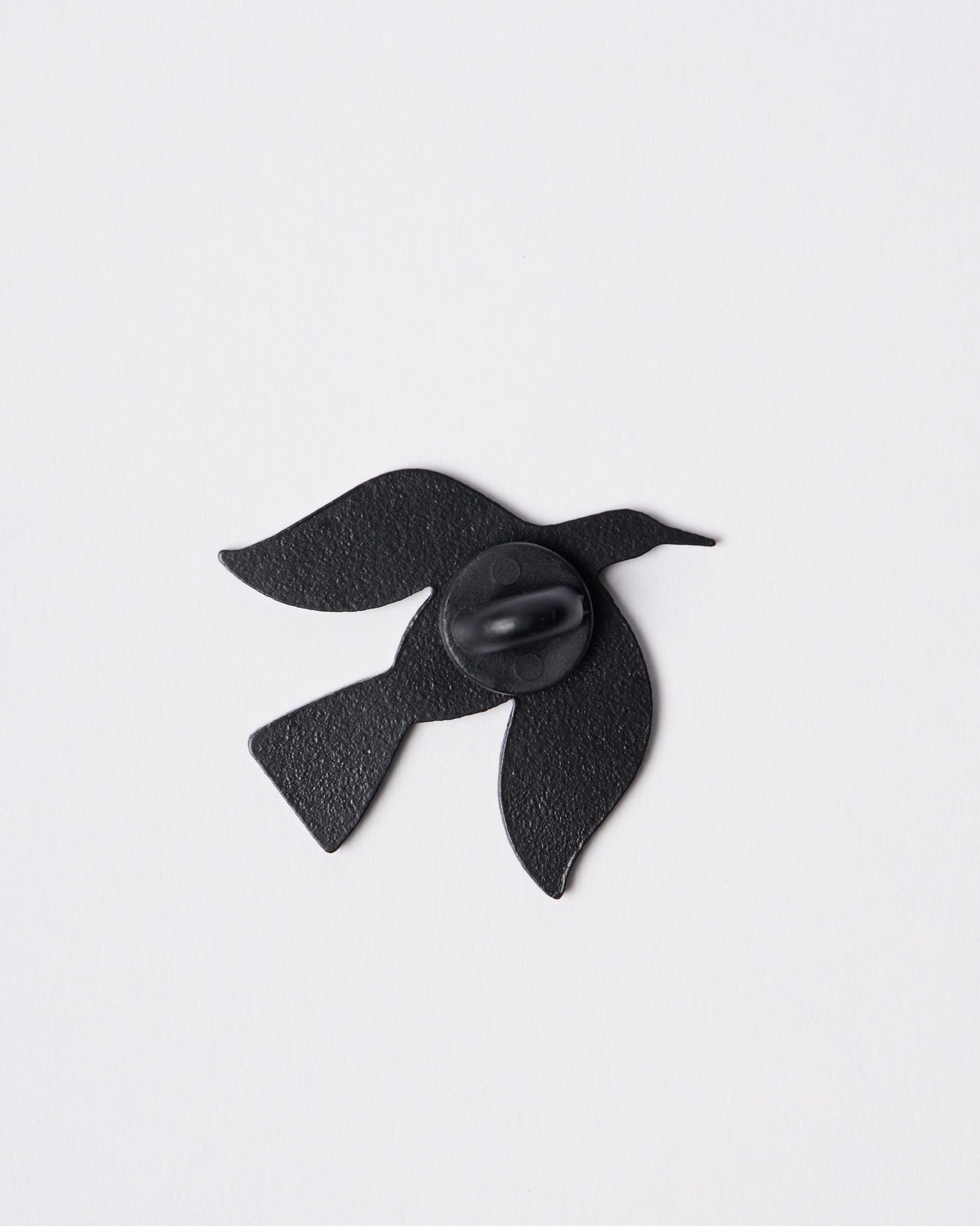 Crow enamel pin