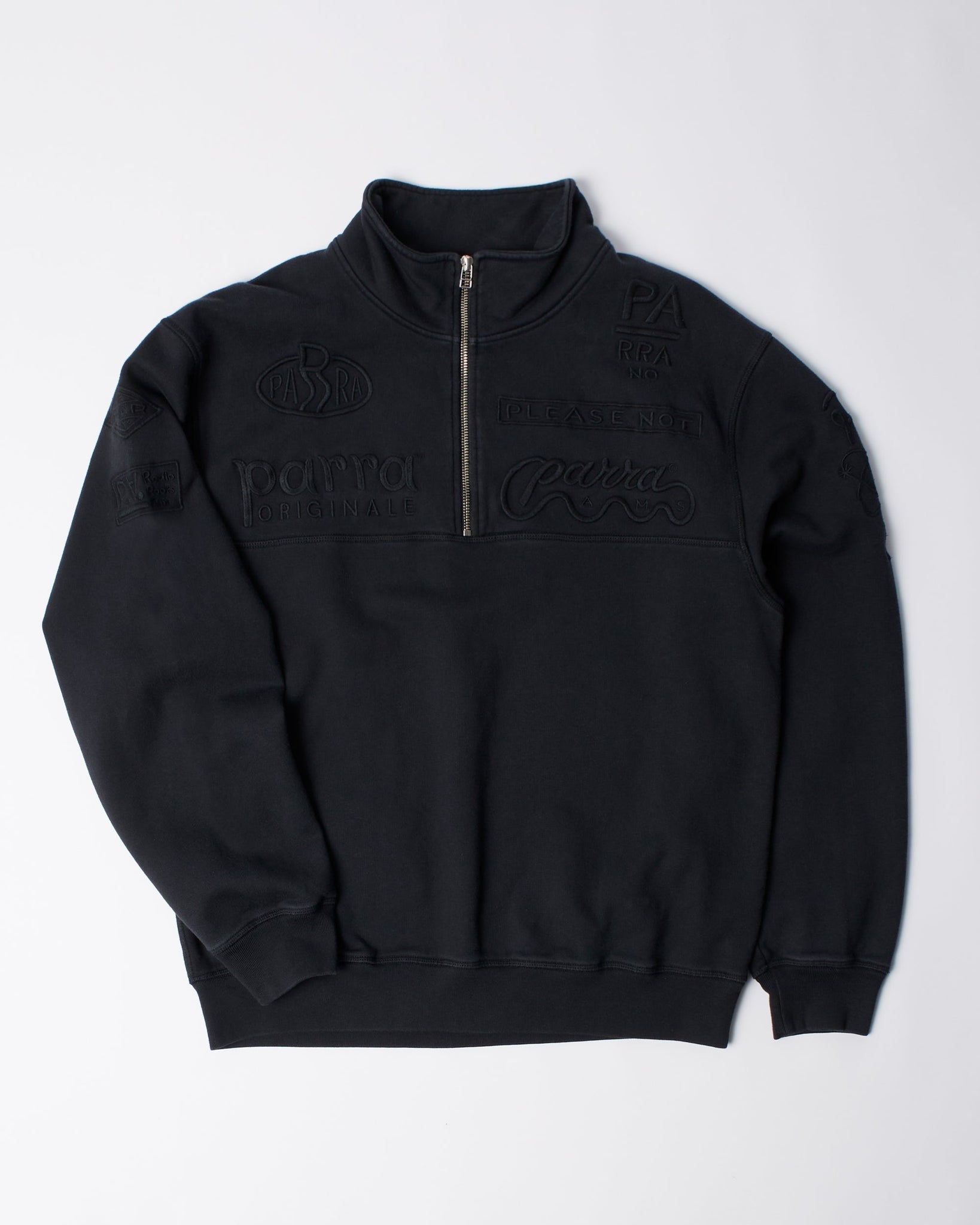 Media training quarter zip pullover
