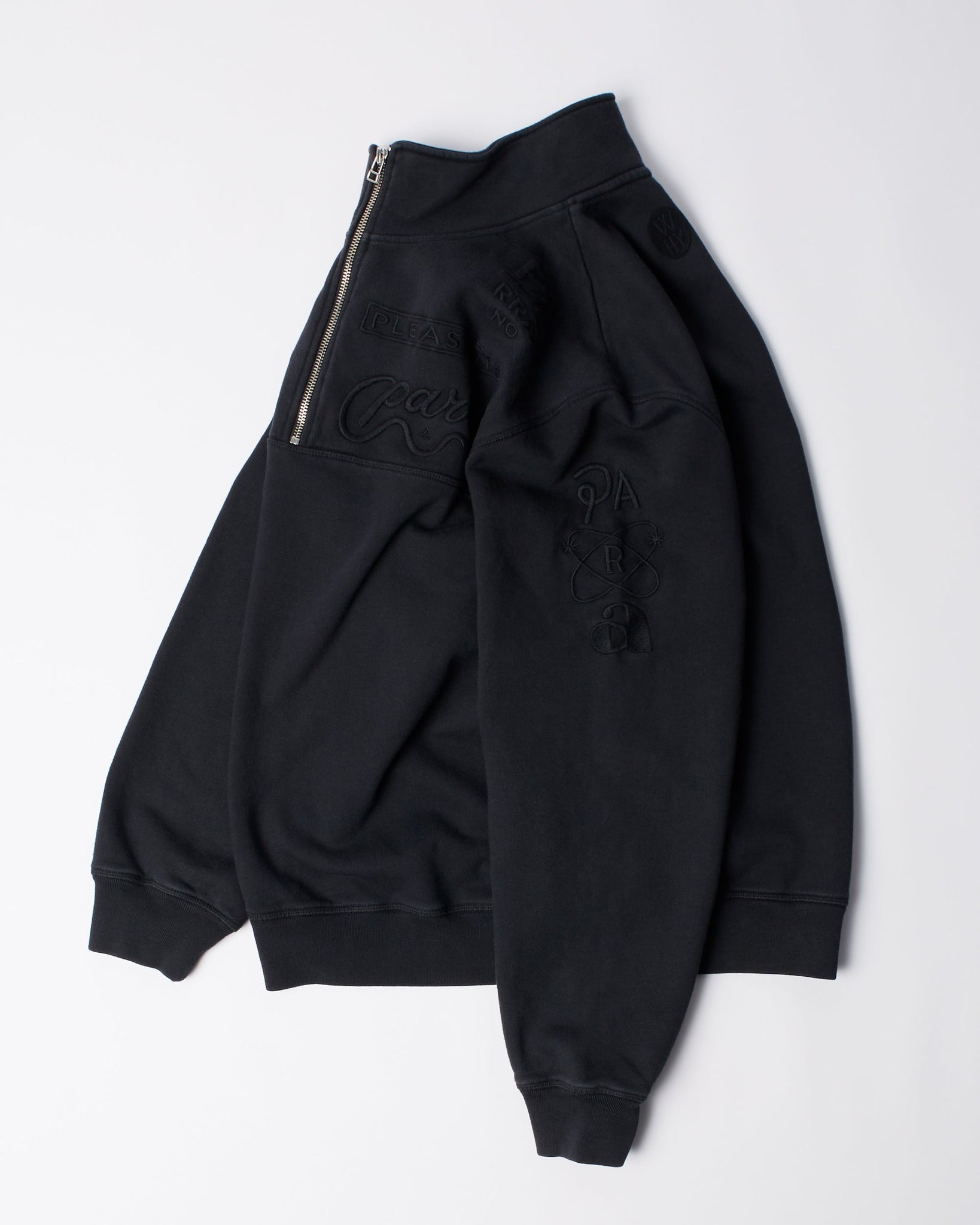 Media training quarter zip pullover