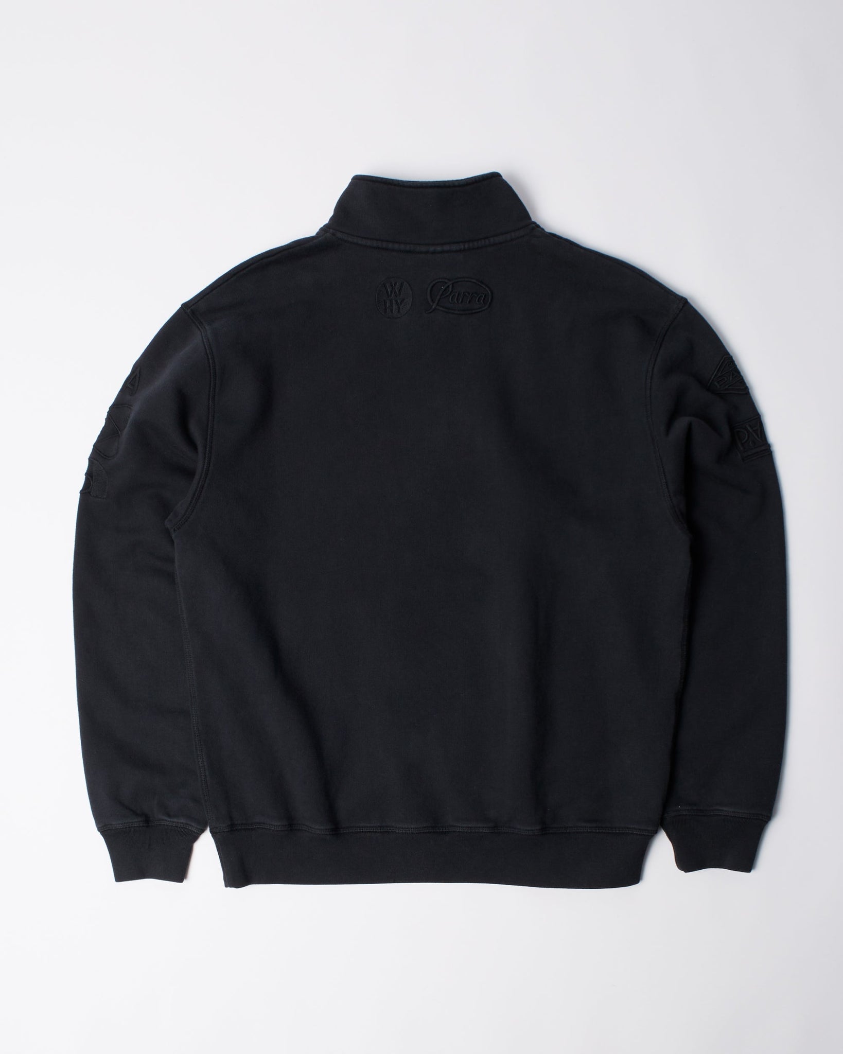 Media training quarter zip pullover