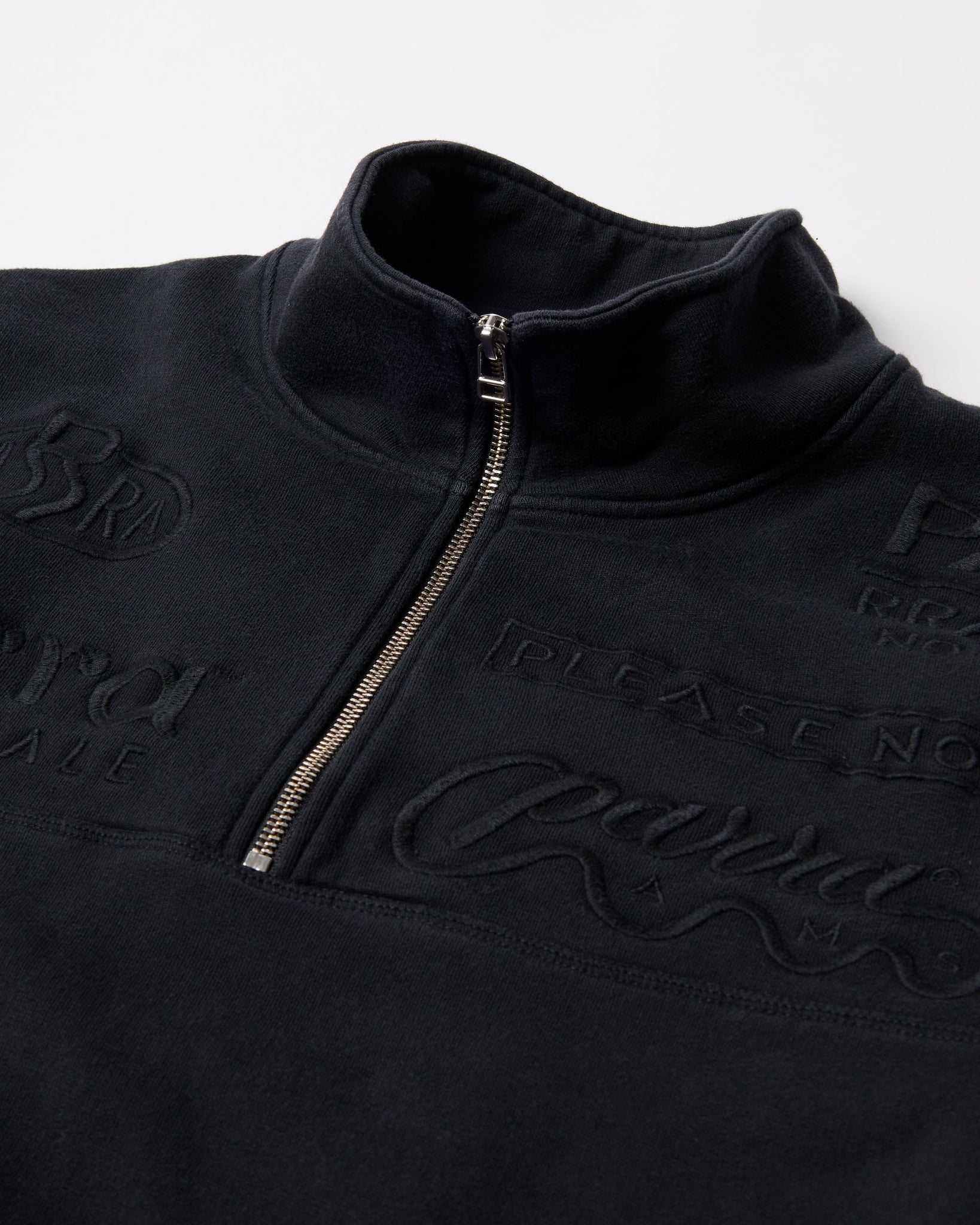 Media training quarter zip pullover