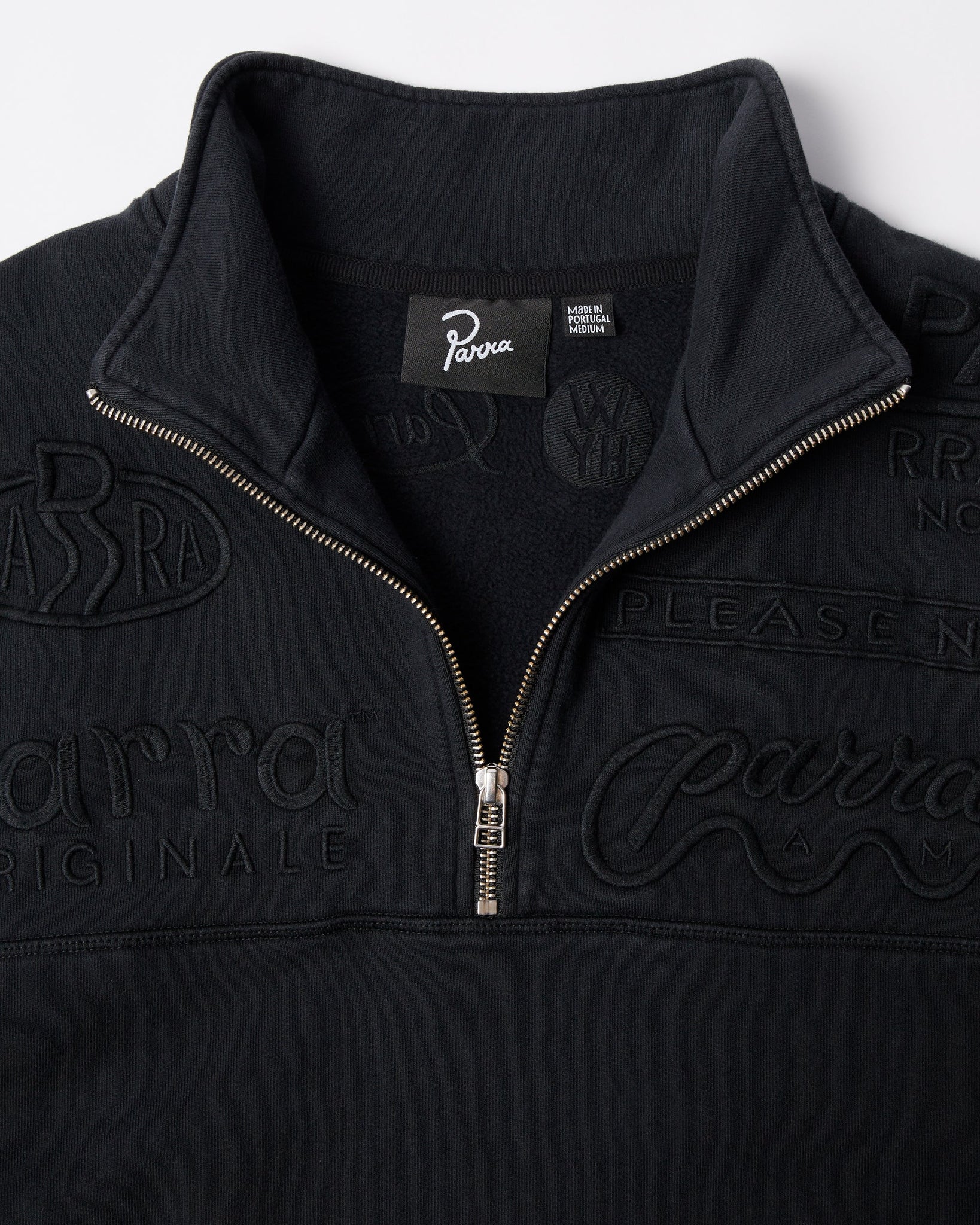 Media training quarter zip pullover